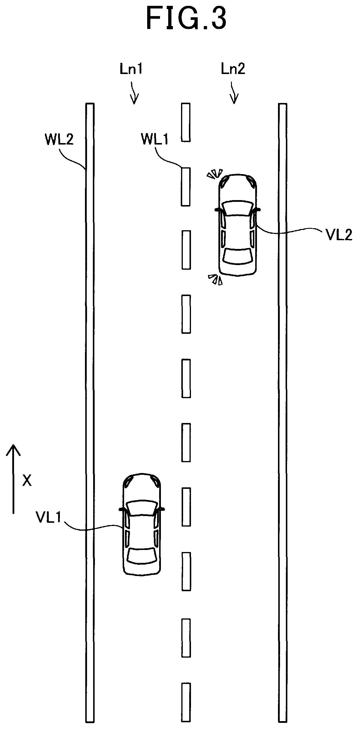 Patent US12552380 Figure 3 – Traveling control apparatus