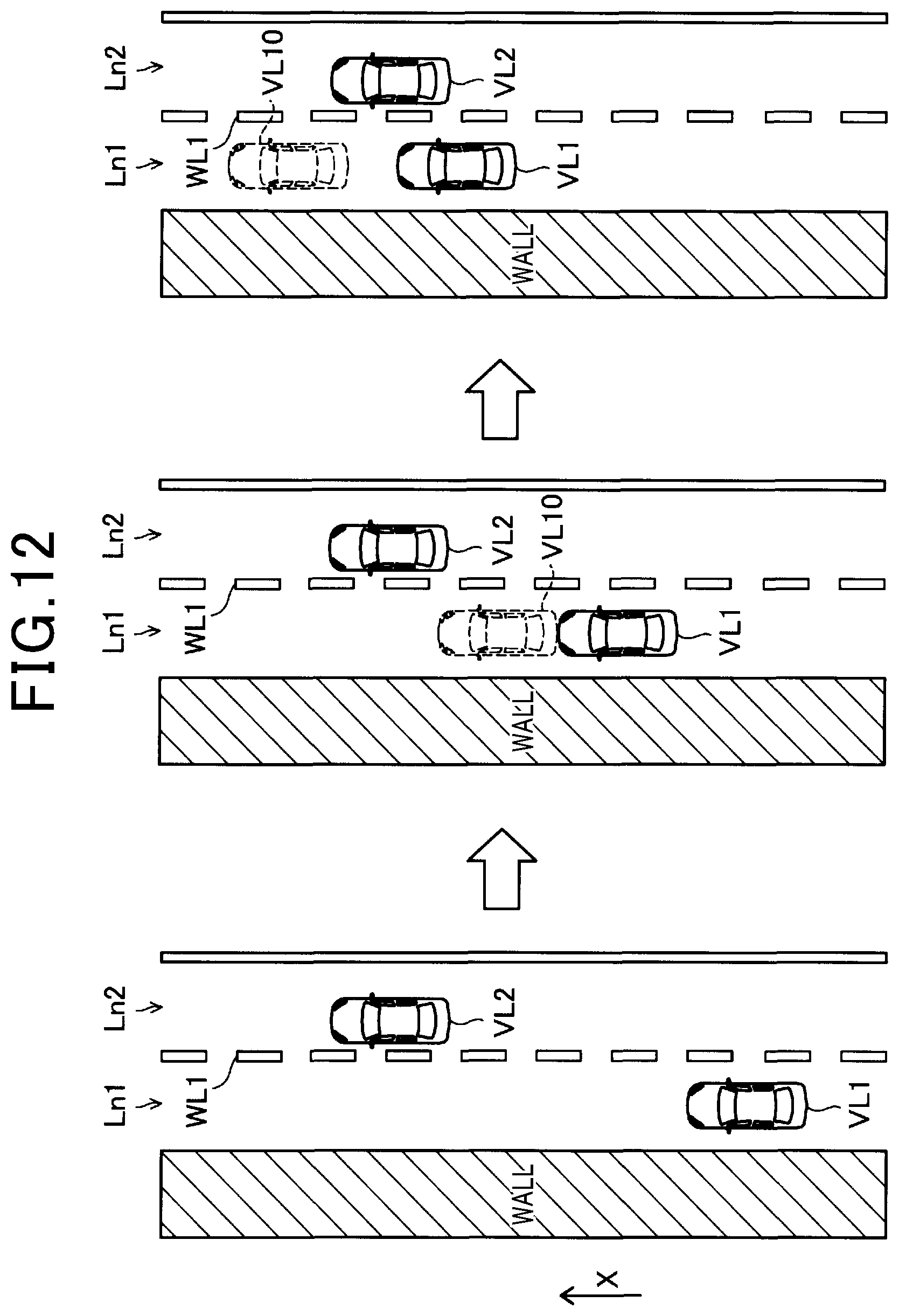 Patent US12552380 Figure 12 – Traveling control apparatus