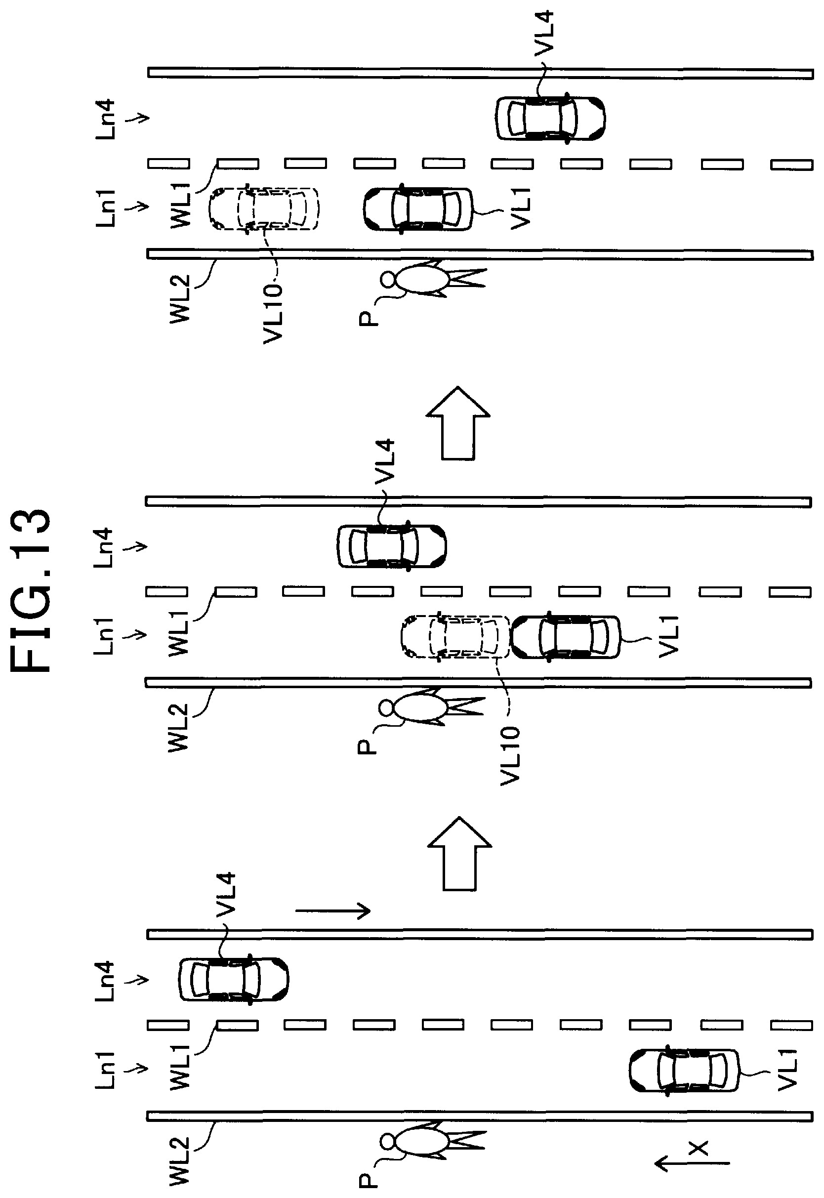 Patent US12552380 Figure 13 – Traveling control apparatus