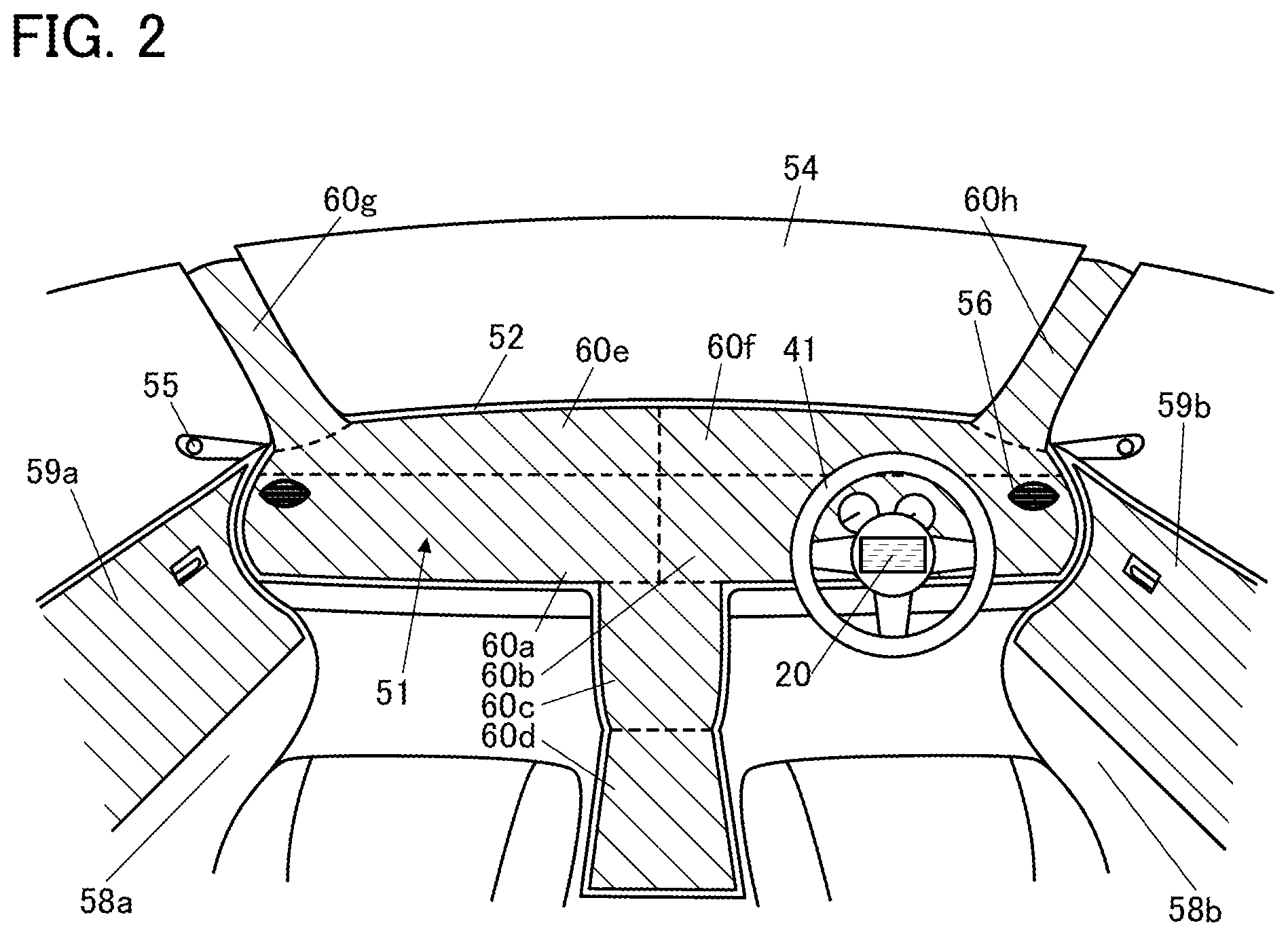 Patent US12552392 Figure 2 – Vehicle control device and vehicle