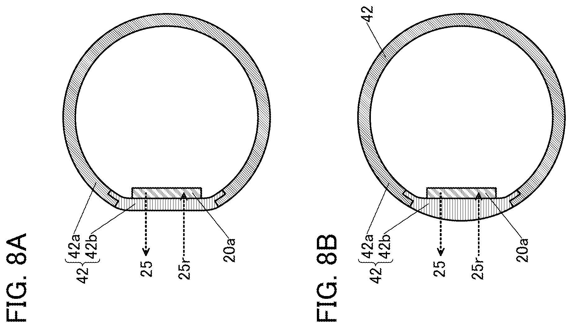 Patent US12552392 Figure 8 – Vehicle control device and vehicle
