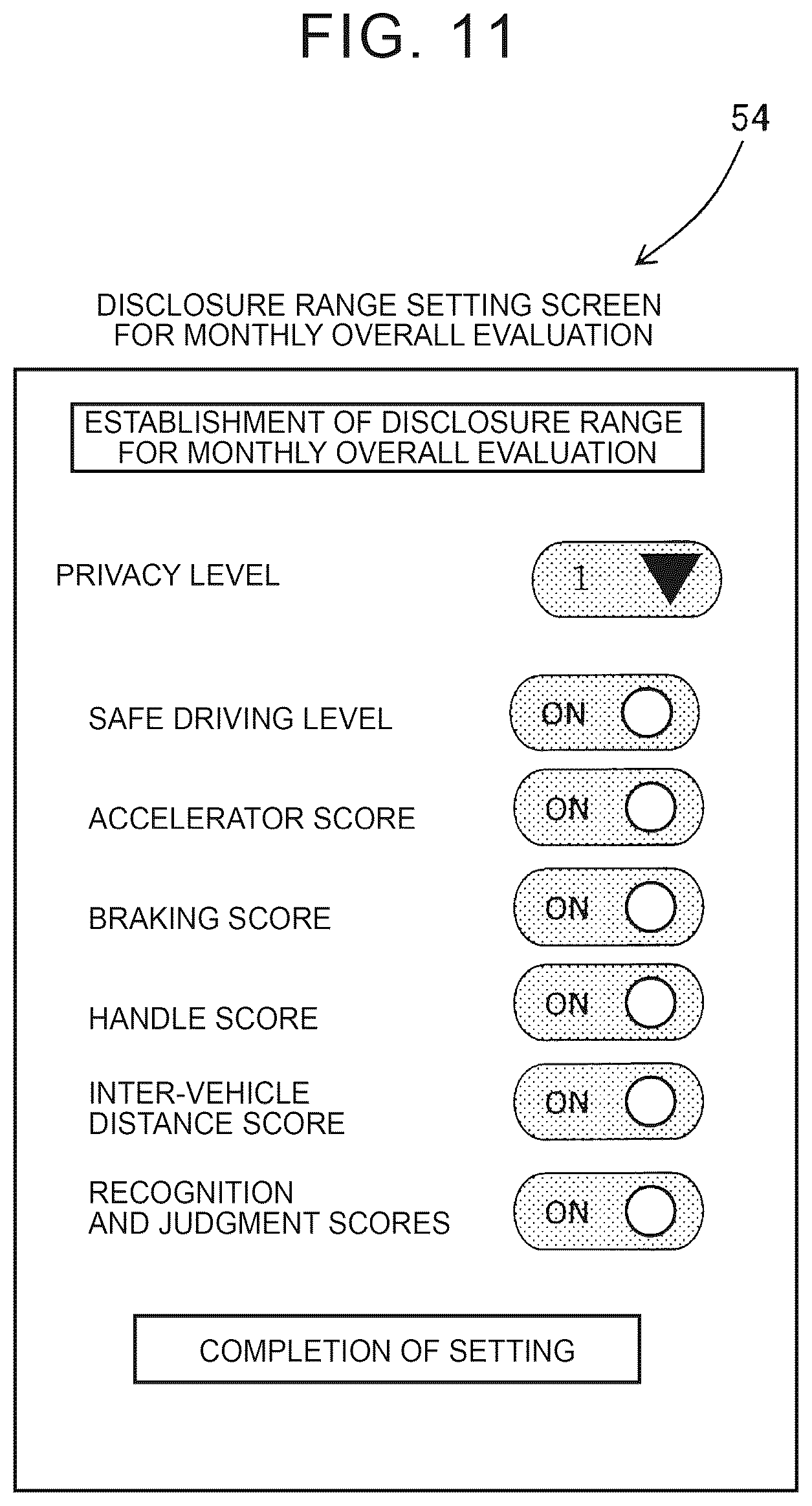 Patent US12552395 Figure 11 – Driving diagnosis system