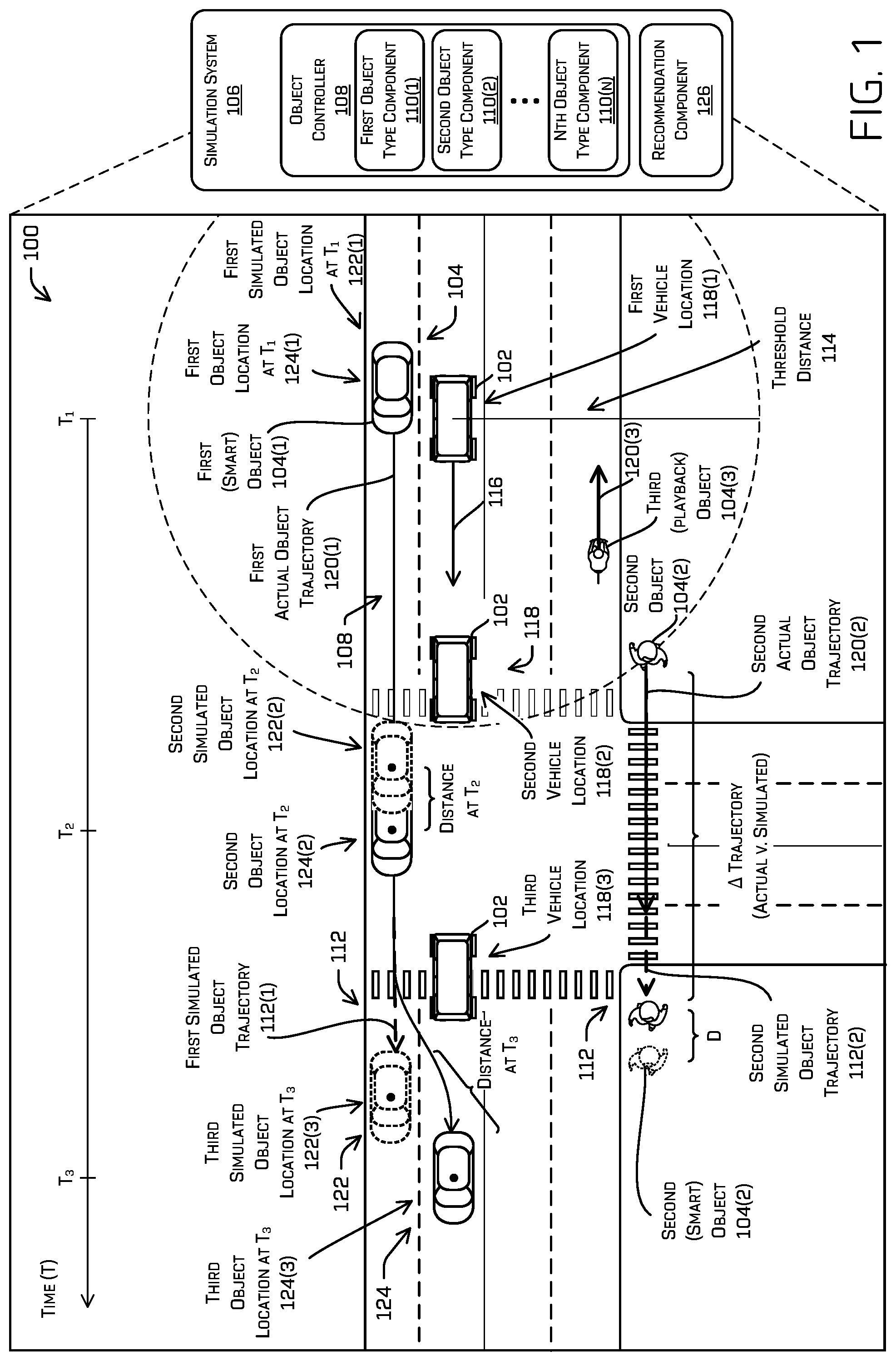 Patent US12552396 Figure 1 – Object controller validation
