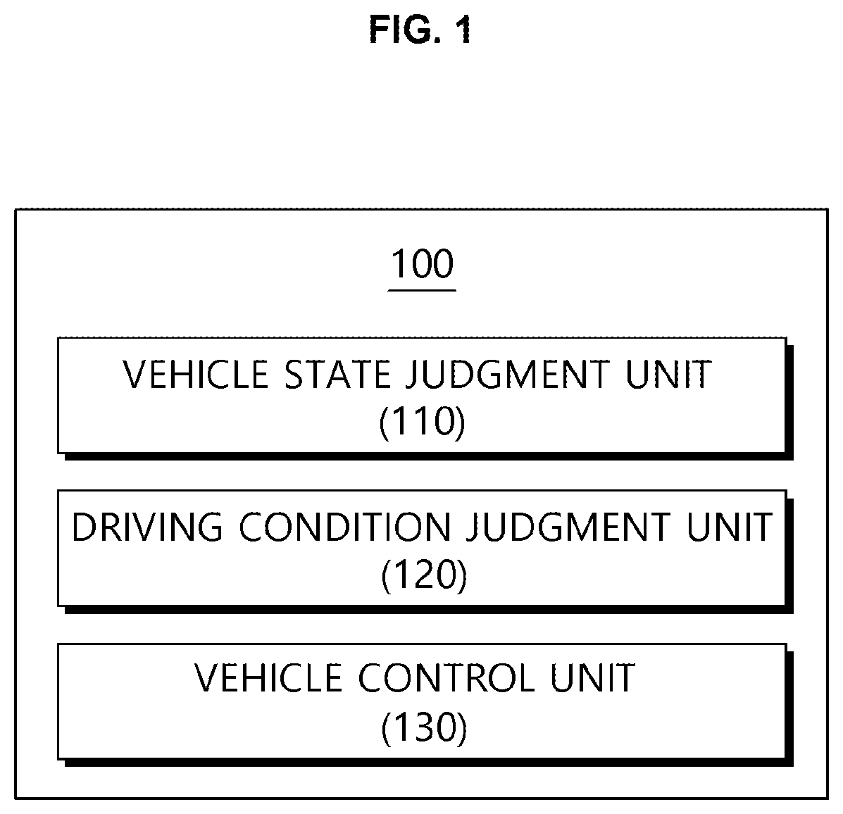 Patent US12552397 Figure 1 – Vehicle control apparatus and method for performing torque control of vehicle