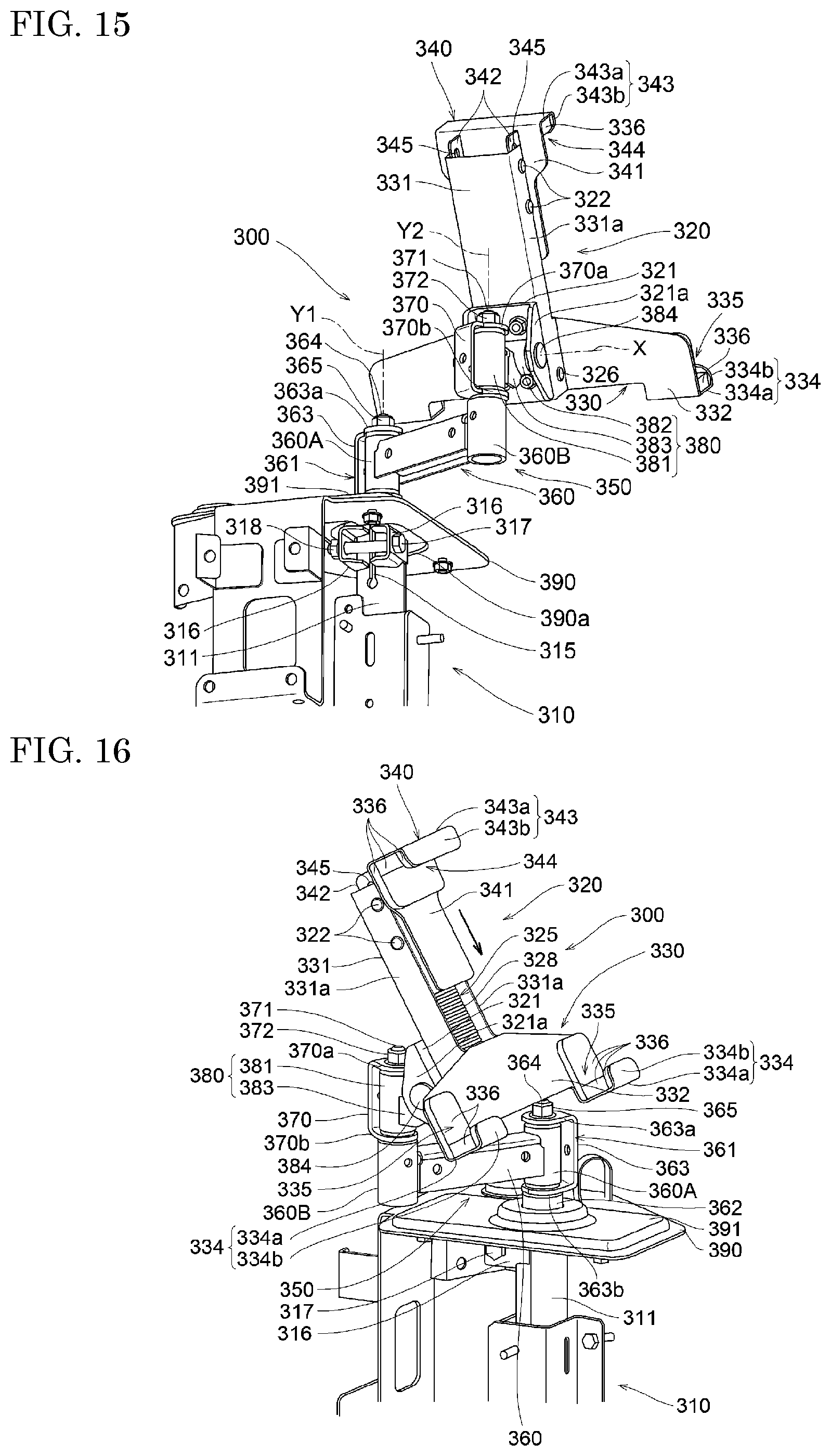 Patent US12552405 Figure 12 – Work vehicle with antenna devices for autonomous travel