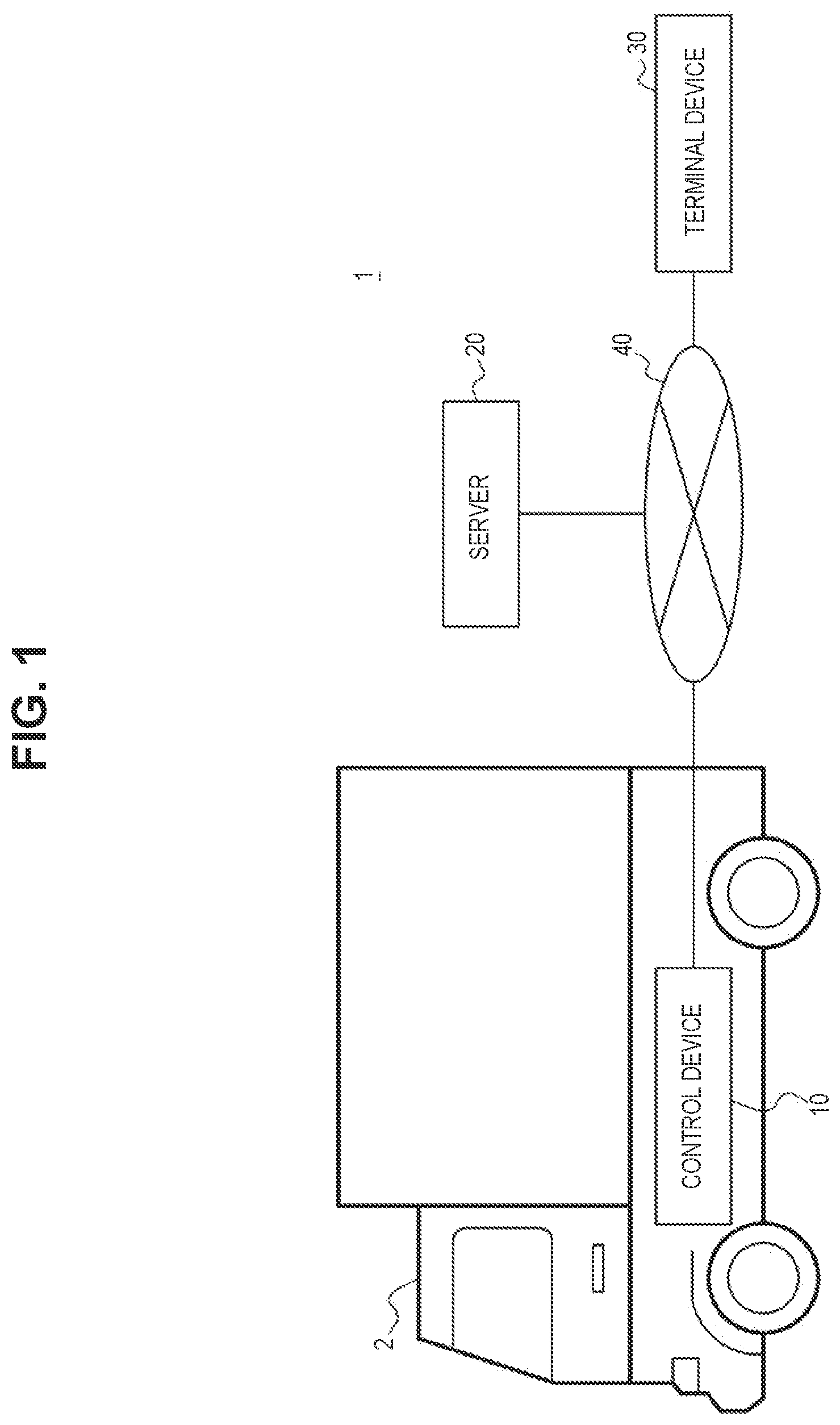 Patent US12552412 Figure 1 – Control device and control method of vehicle, and non-temporary storage medium
