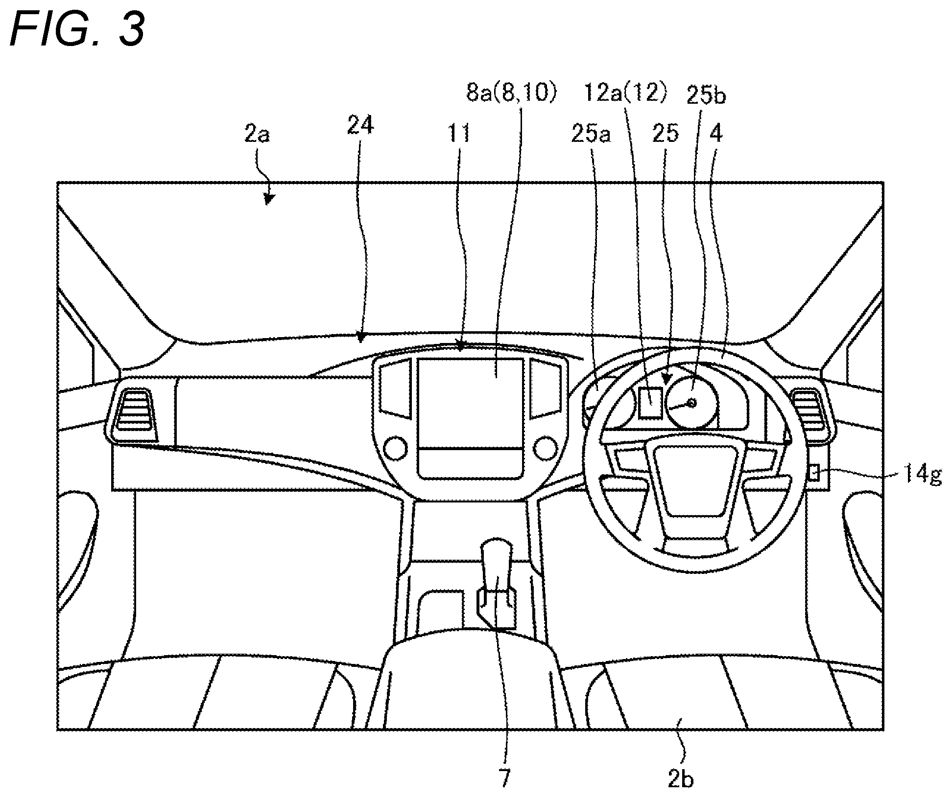 Patent US12552415 Figure 2 – Parking exit assistance apparatus