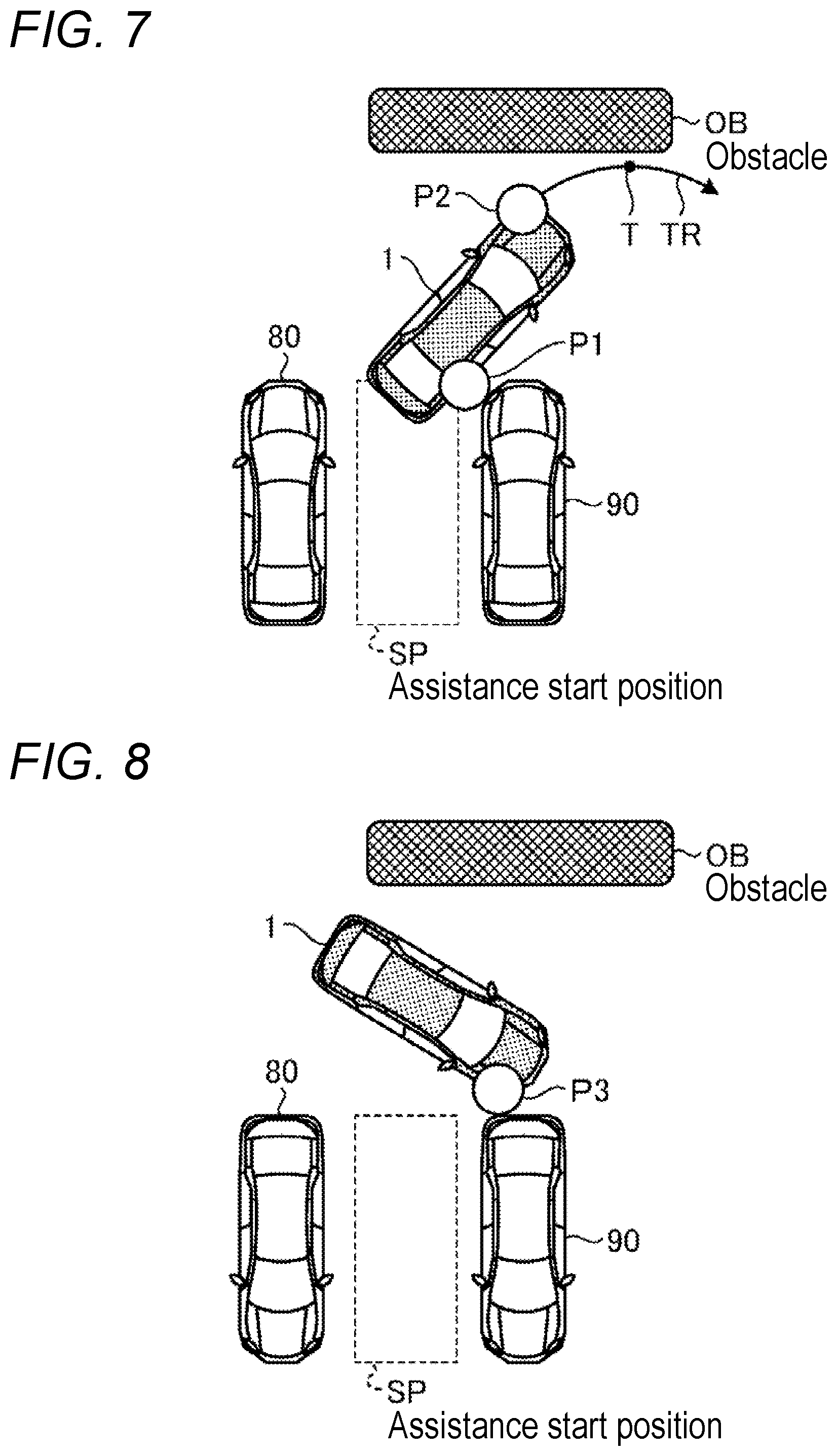Patent US12552415 Figure 6 – Parking exit assistance apparatus