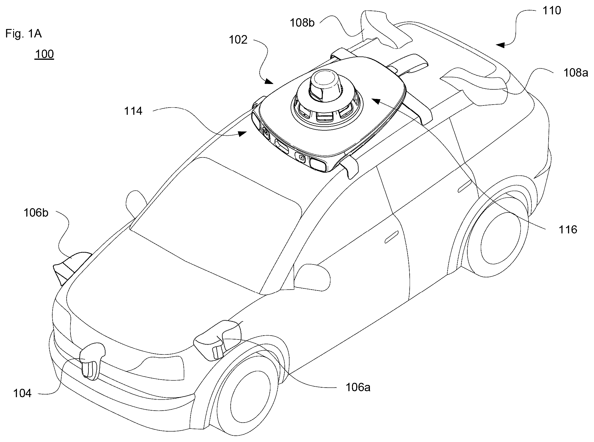 Patent US12552416 Figure 1 – Identifying a customer of an autonomous vehicle