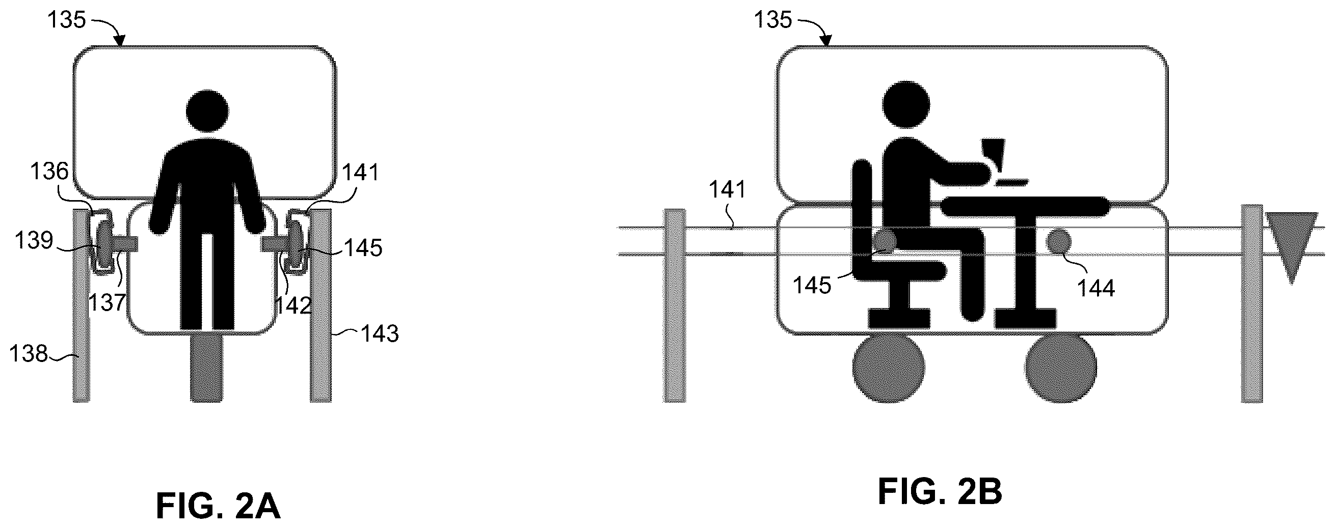 Patent US12552418 Figure 2 – Narrow width personal transportation system