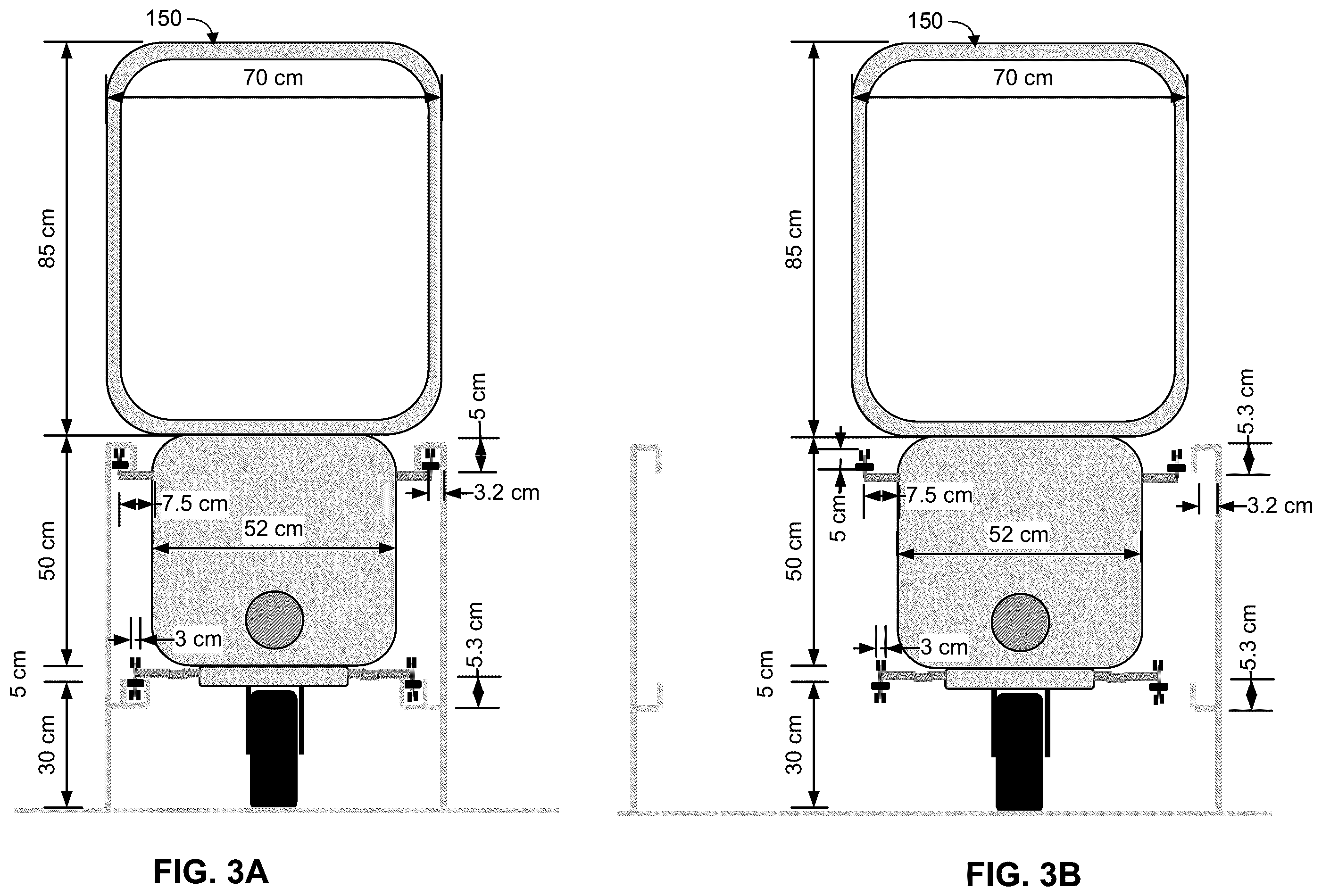 Patent US12552418 Figure 3 – Narrow width personal transportation system