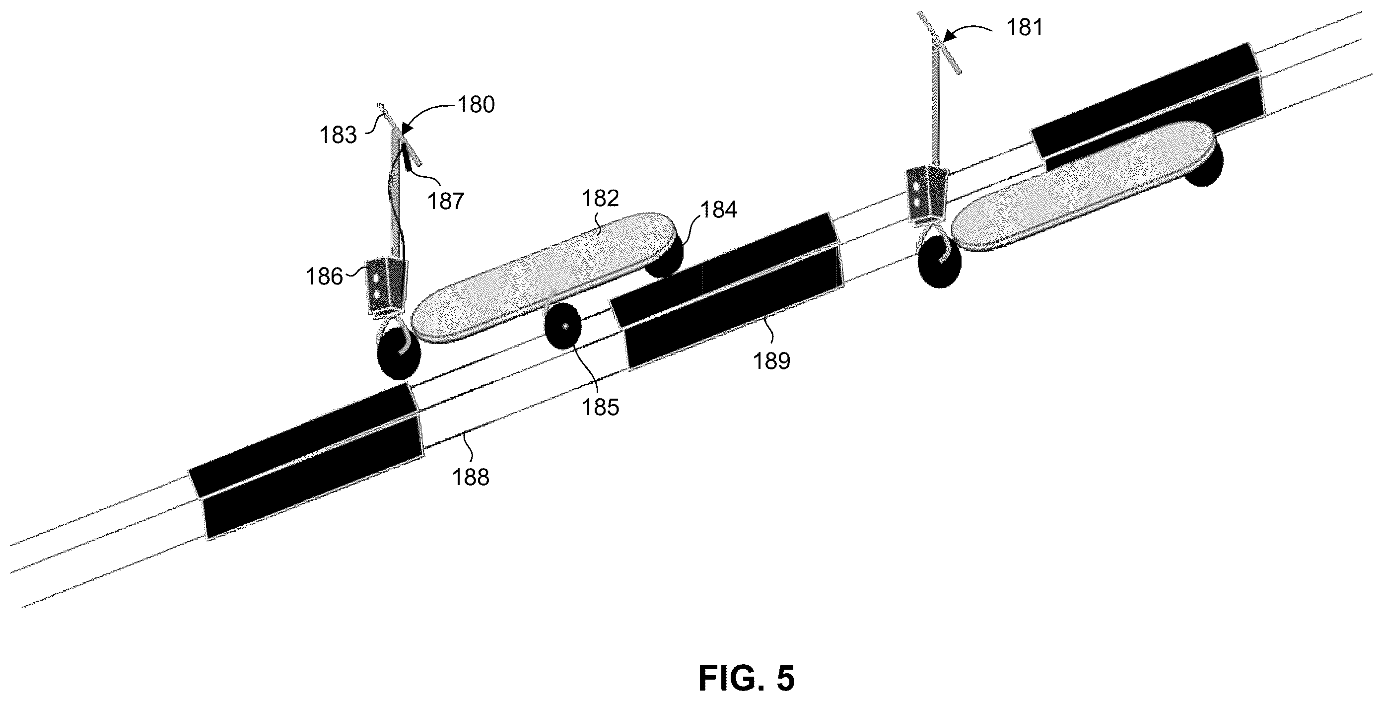 Patent US12552418 Figure 8 – Narrow width personal transportation system