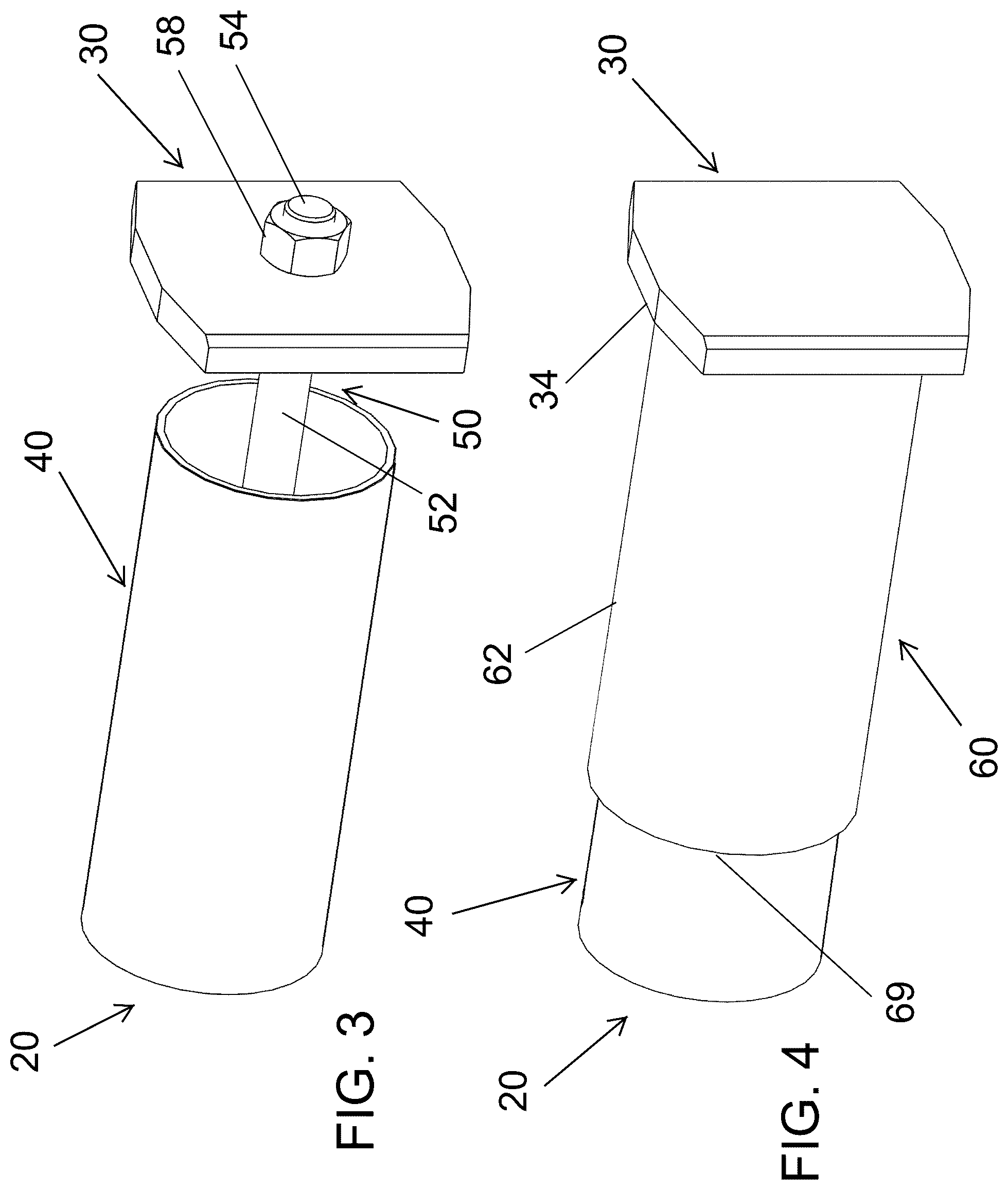 Patent US12552422 Figure 2 – Elastomer cushion unit for railcar