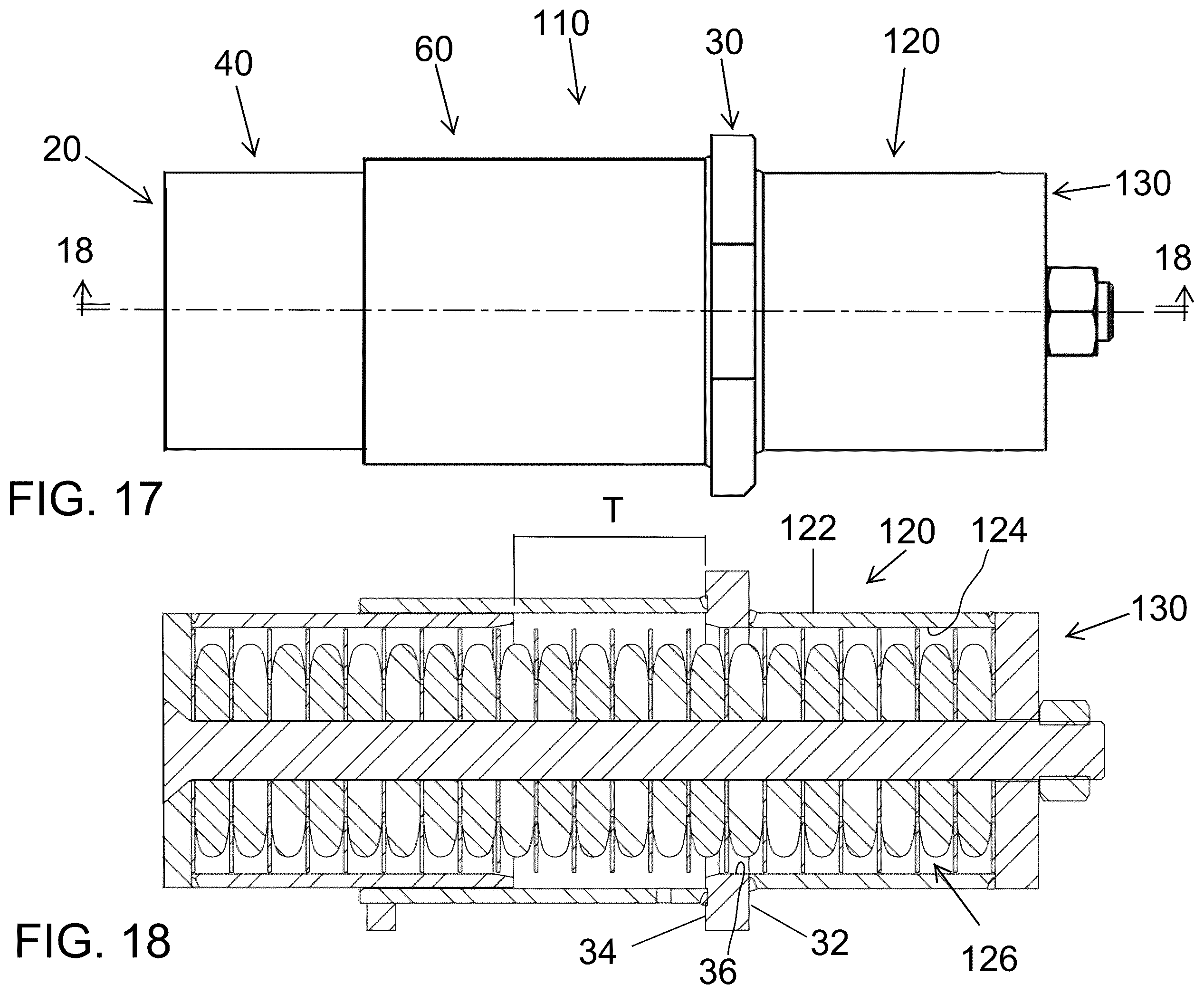 Patent US12552422 Figure 8 – Elastomer cushion unit for railcar