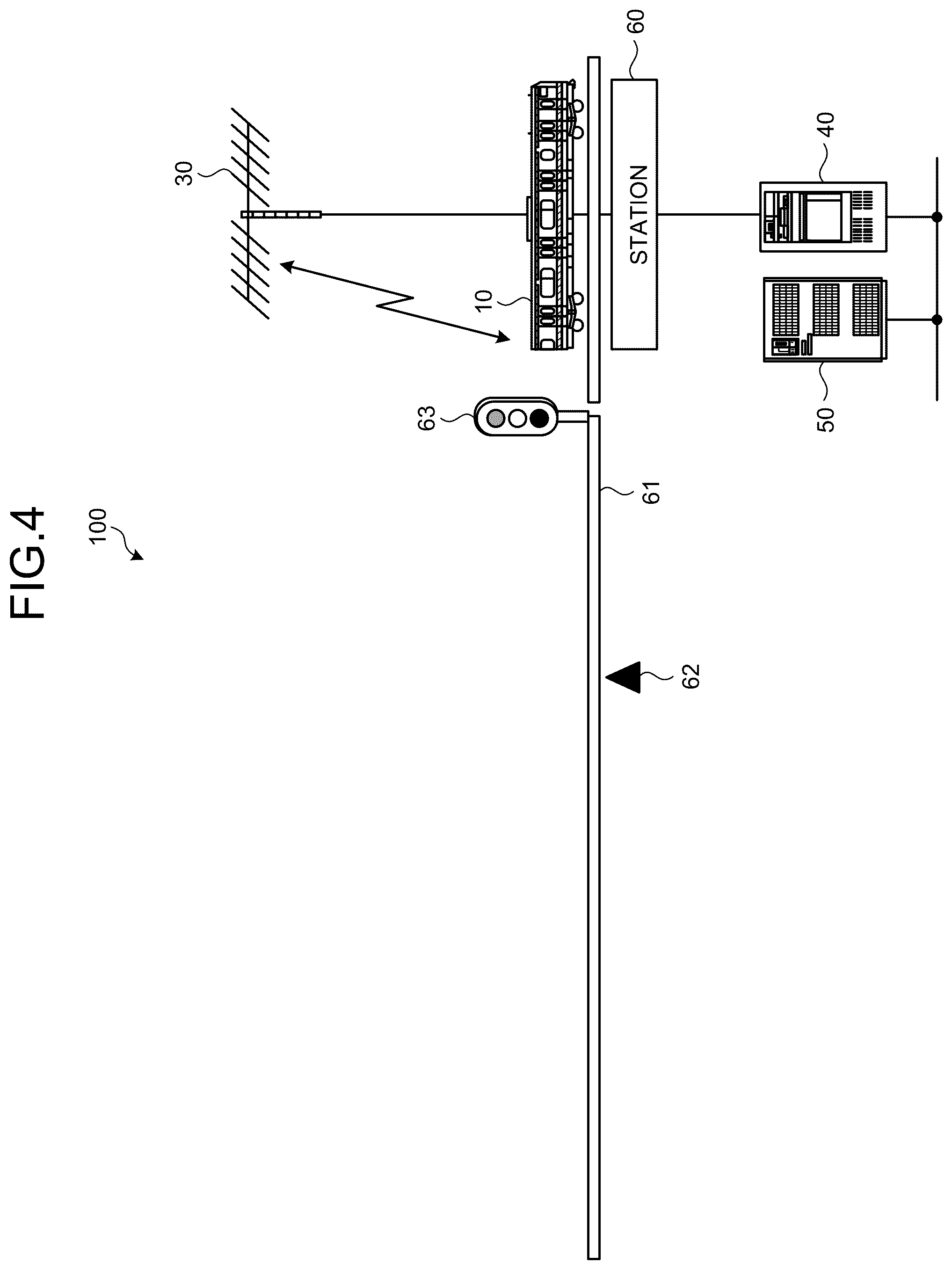 Patent US12552428 Figure 4 – Train information management apparatus, train information management system, and train information management method