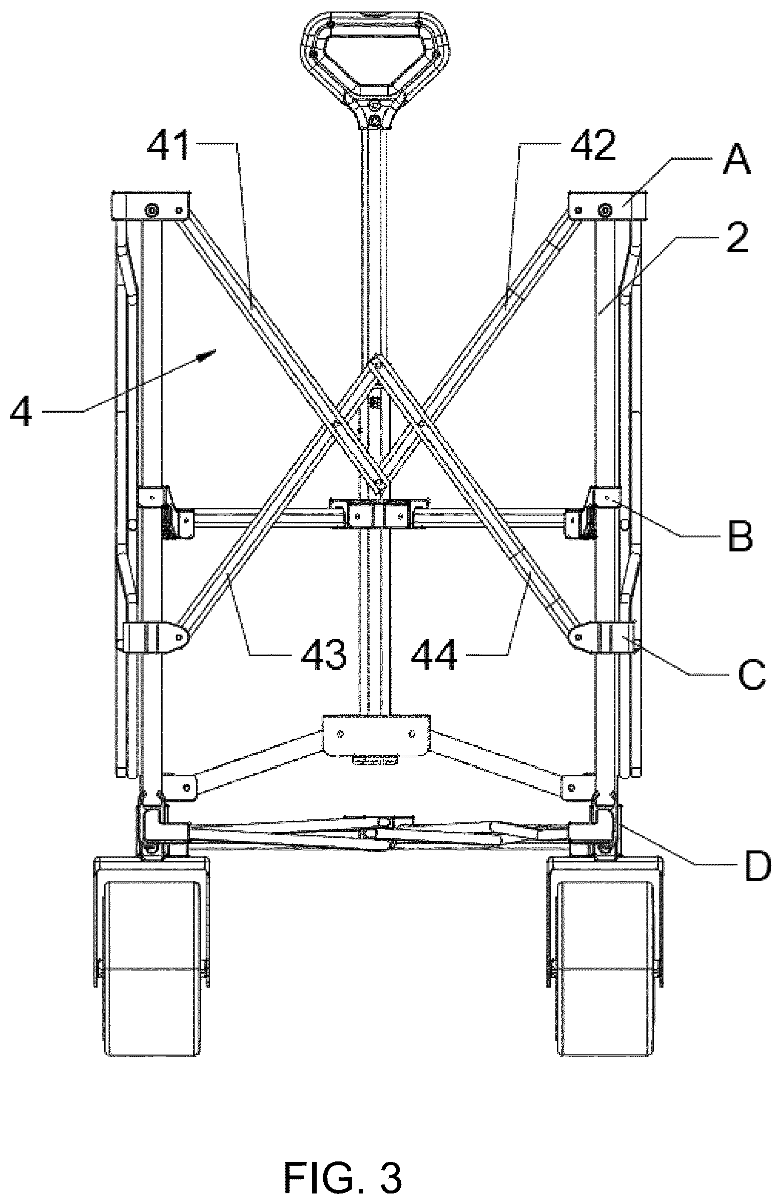 Patent US12552431 Figure 3 – Separable liftable double-deck wagon