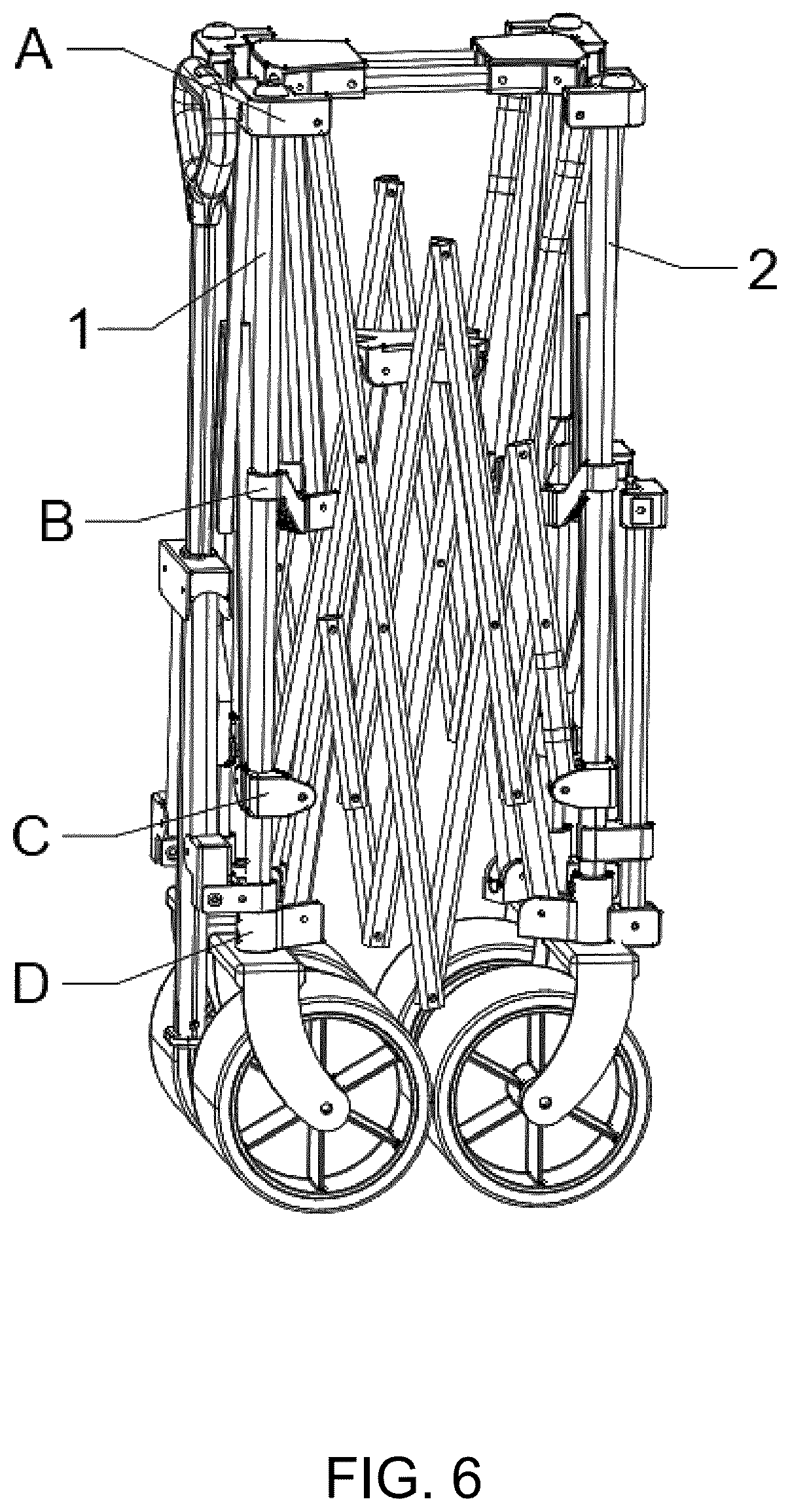 Patent US12552431 Figure 5 – Separable liftable double-deck wagon