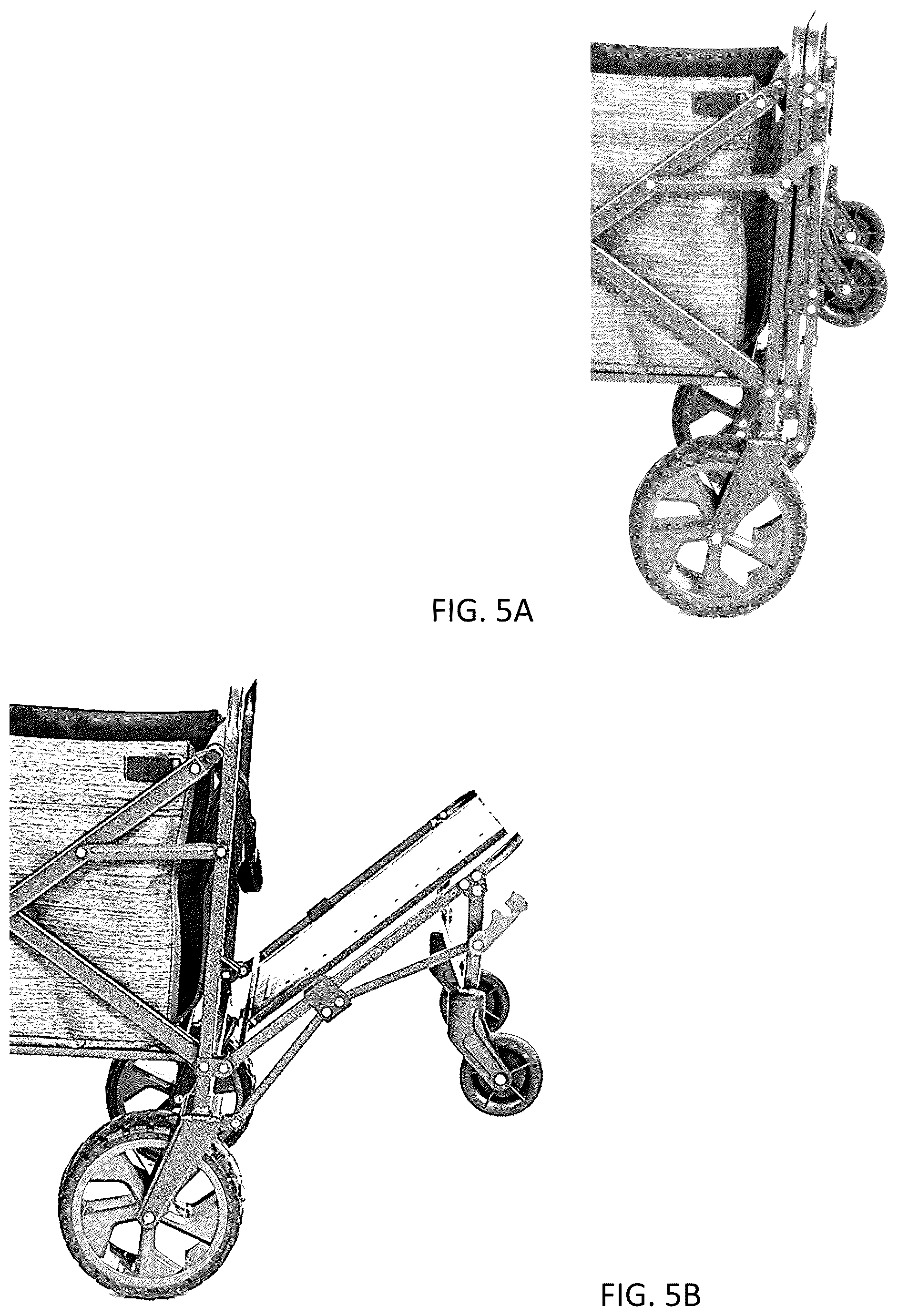 Patent US12552432 Figure 8 – Collapsible wagon tailgate