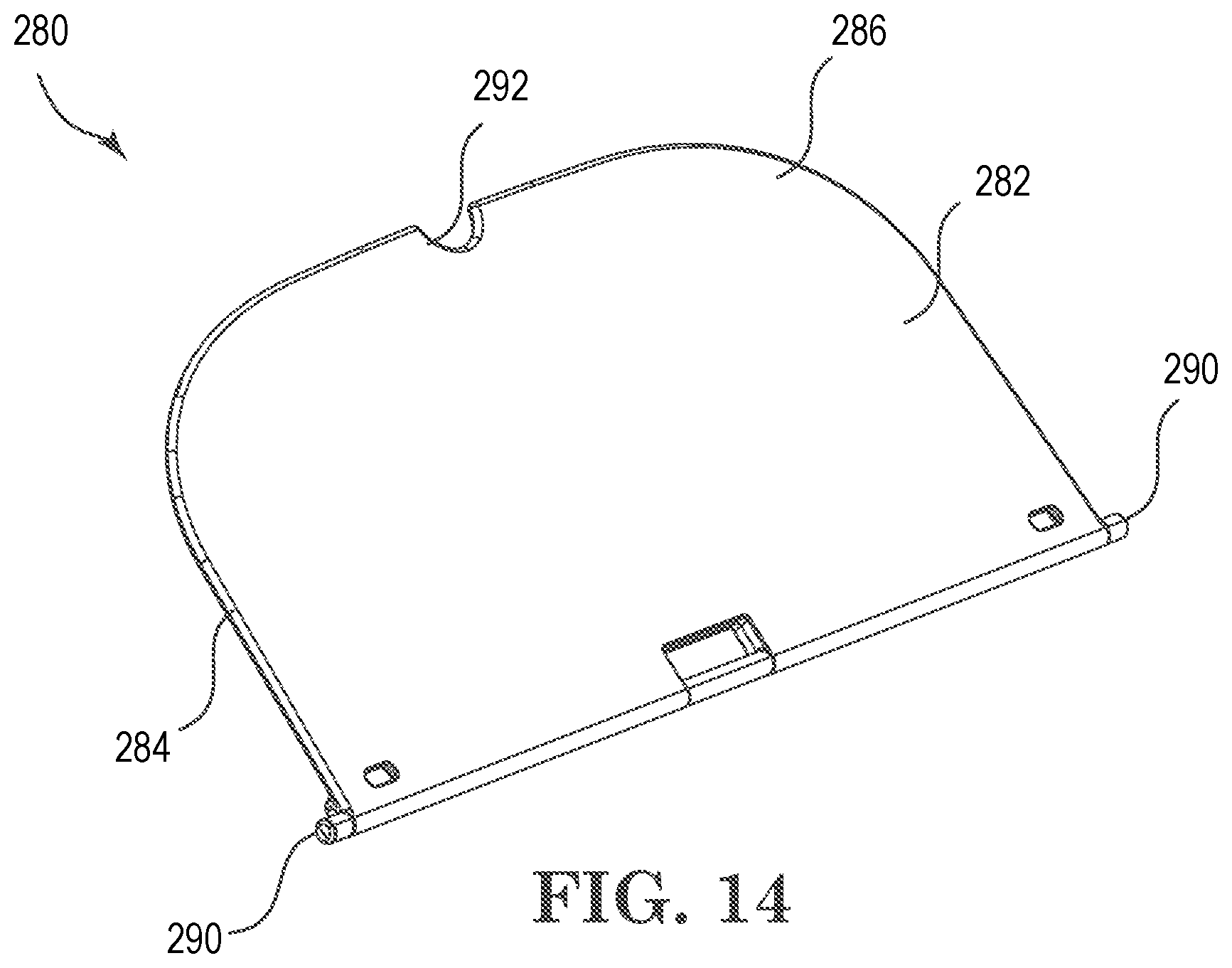 Patent US12552433 Figure 13 – Shopping cart gate with child seat and assemblies thereof