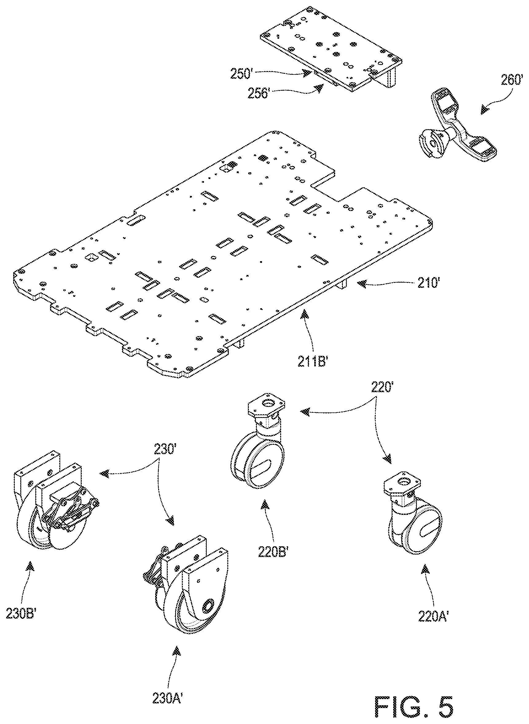 Patent US12552436 Figure 6 – Brake assembly for robotic surgery system
