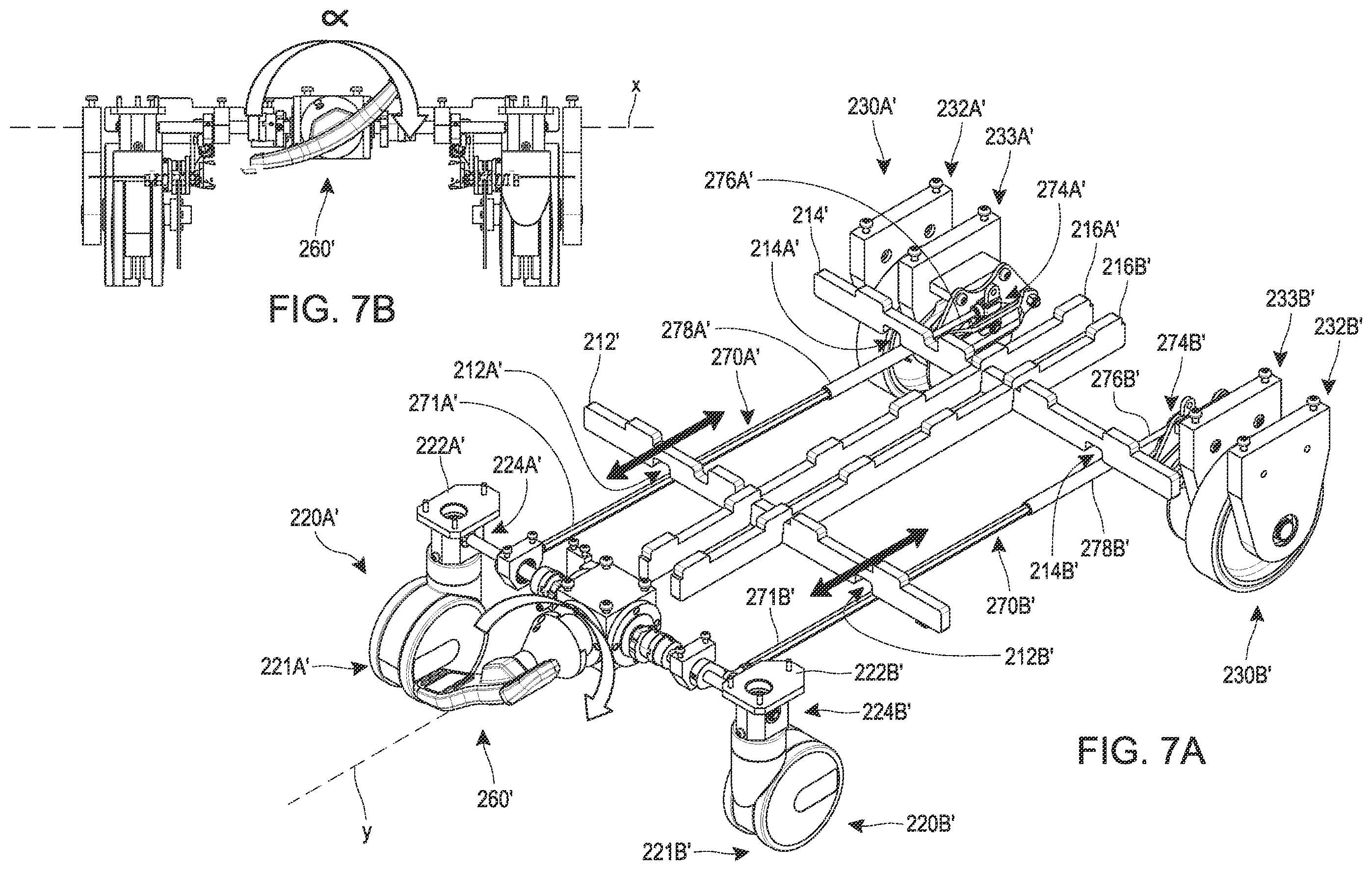 Patent US12552436 Figure 8 – Brake assembly for robotic surgery system