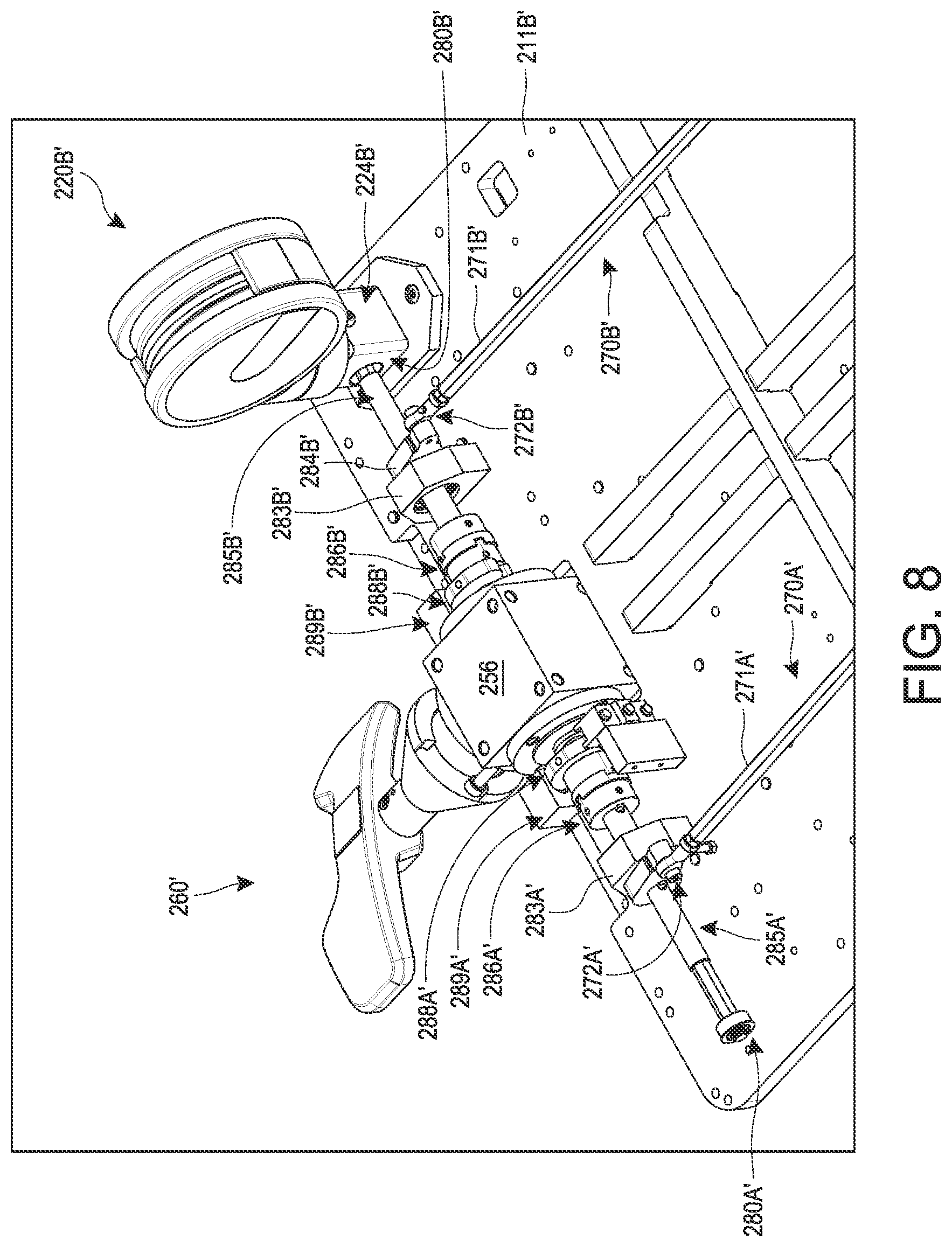 Patent US12552436 Figure 9 – Brake assembly for robotic surgery system