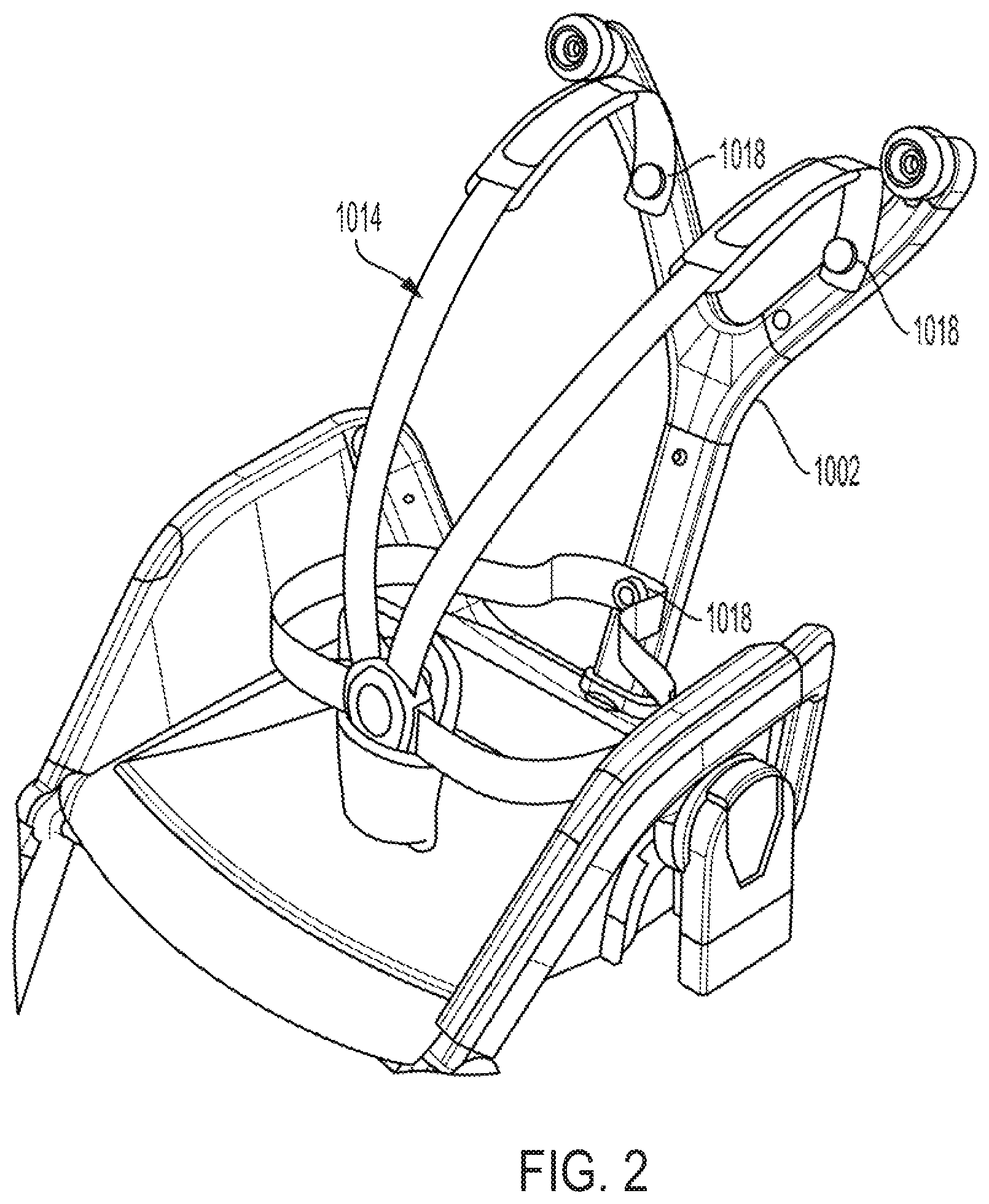 Patent US12552438 Figure 3 – Seat assembly and systems