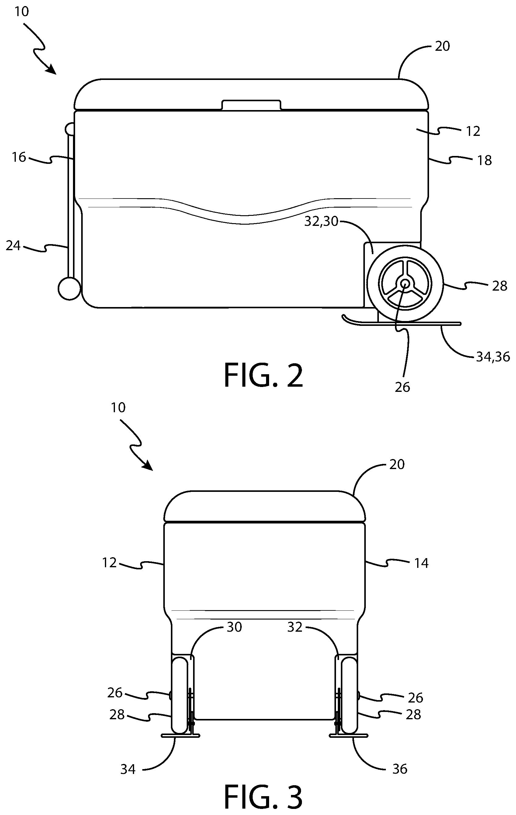 Patent US12552440 Figure 2 – Ski sled
