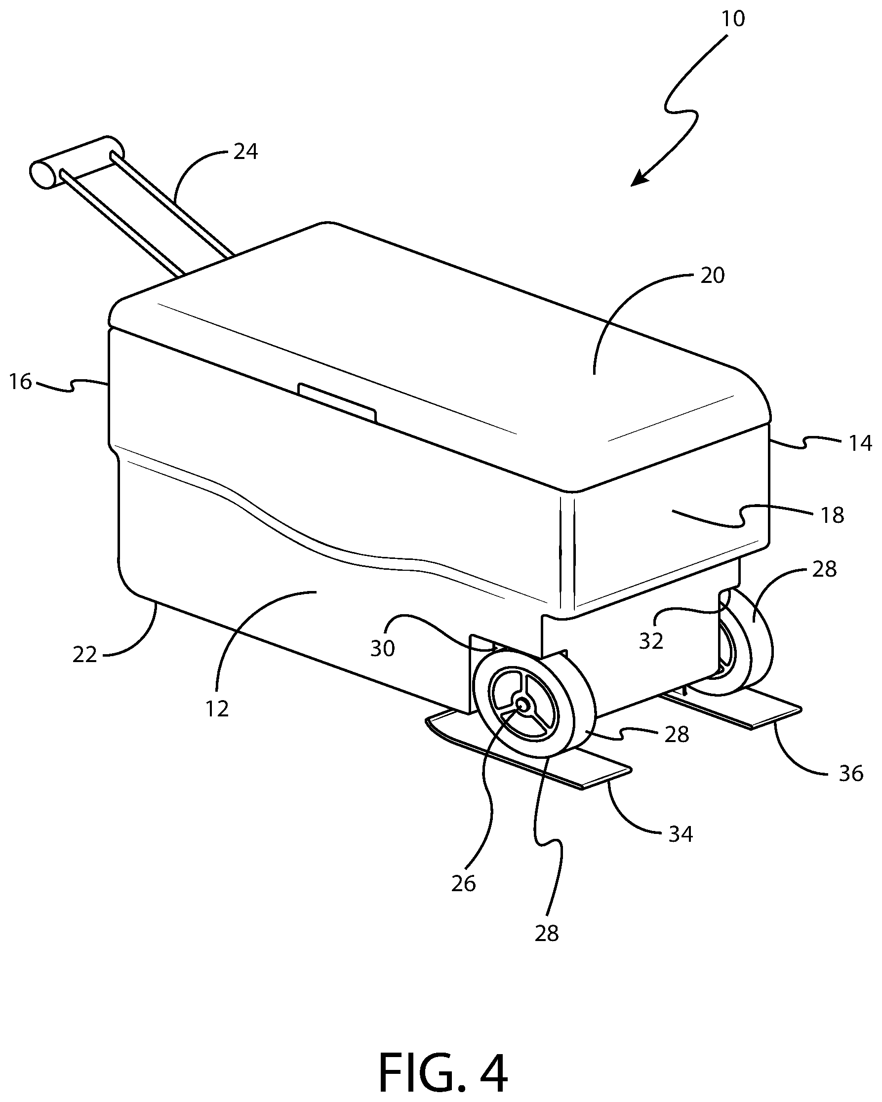 Patent US12552440 Figure 3 – Ski sled