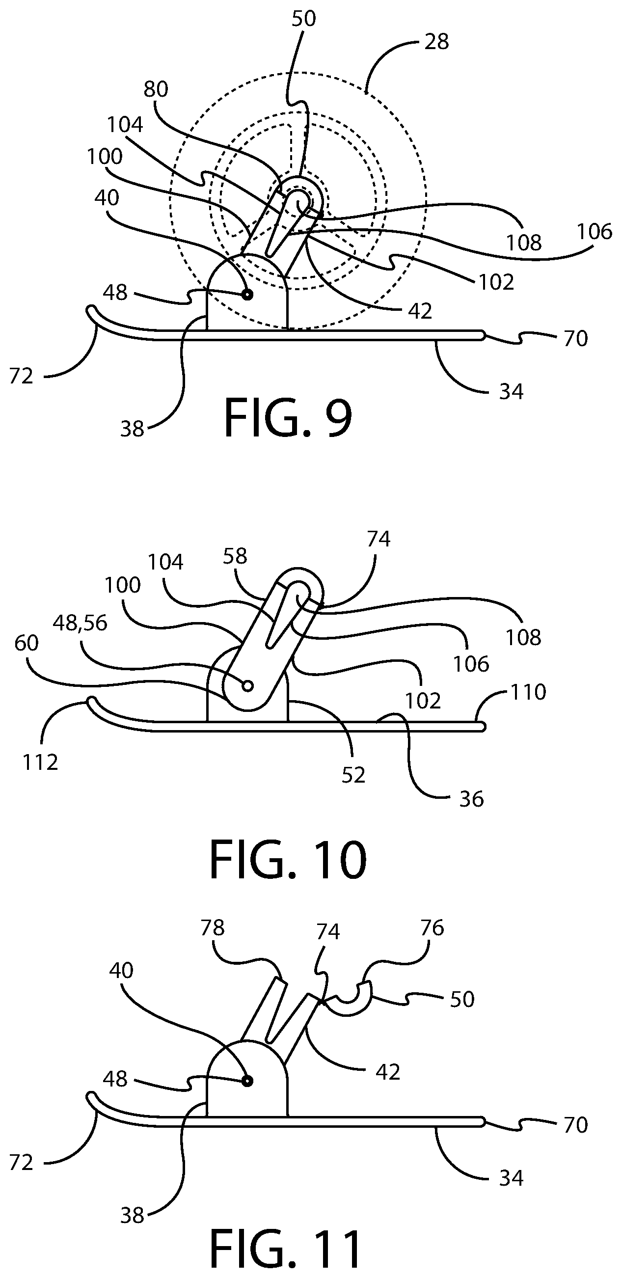 Patent US12552440 Figure 7 – Ski sled