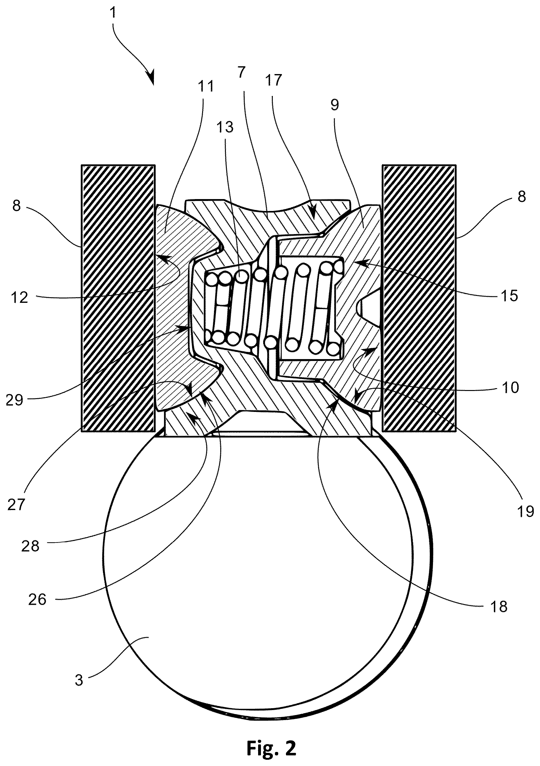 Patent US12552442 Figure 2 – Steering gear