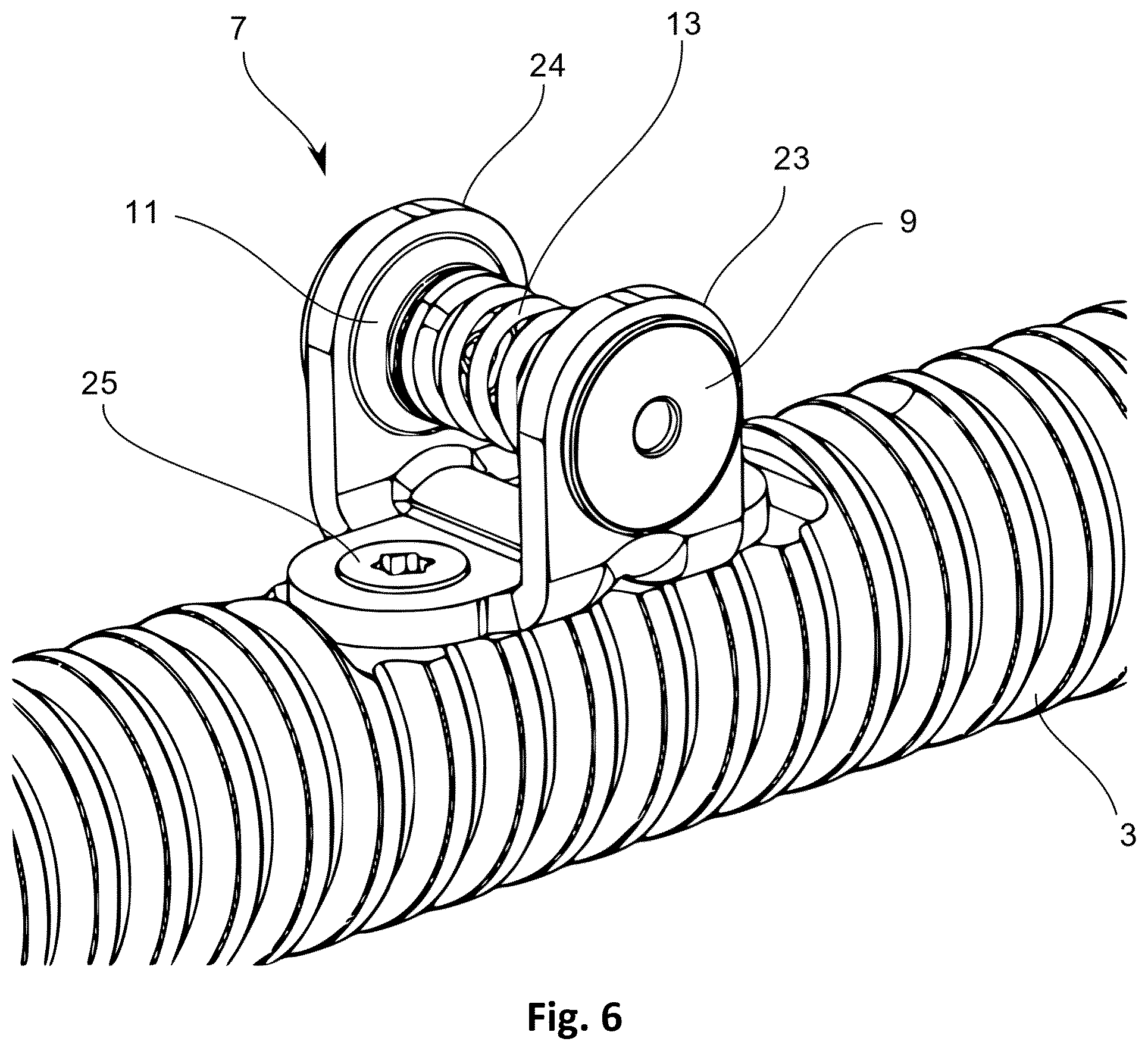 Patent US12552442 Figure 6 – Steering gear