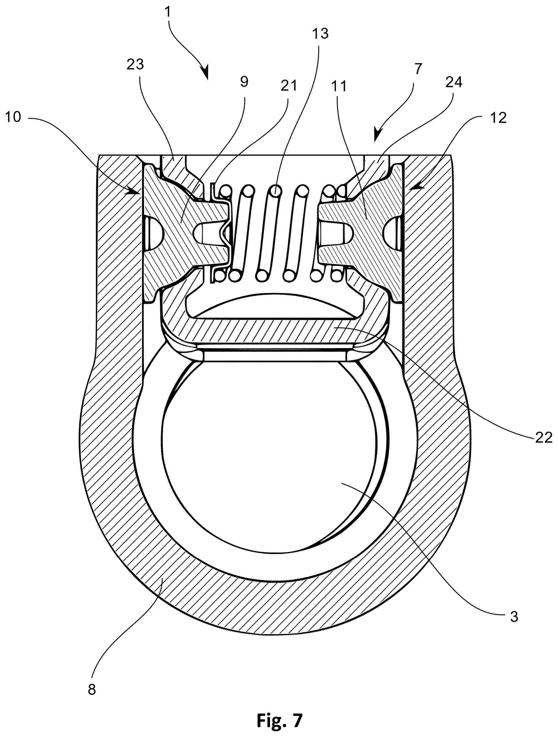 Patent US12552442 Figure 7 – Steering gear
