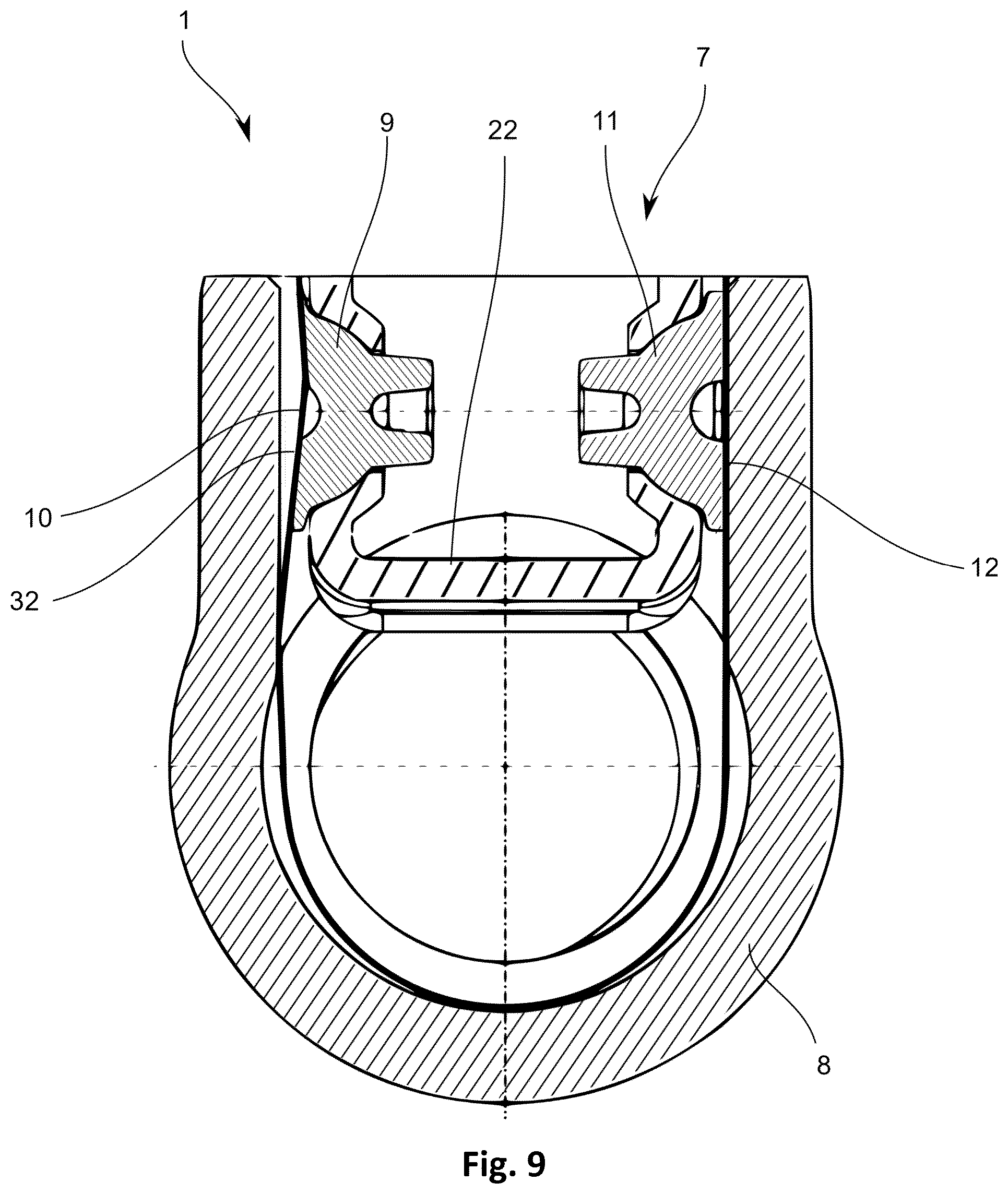 Patent US12552442 Figure 9 – Steering gear