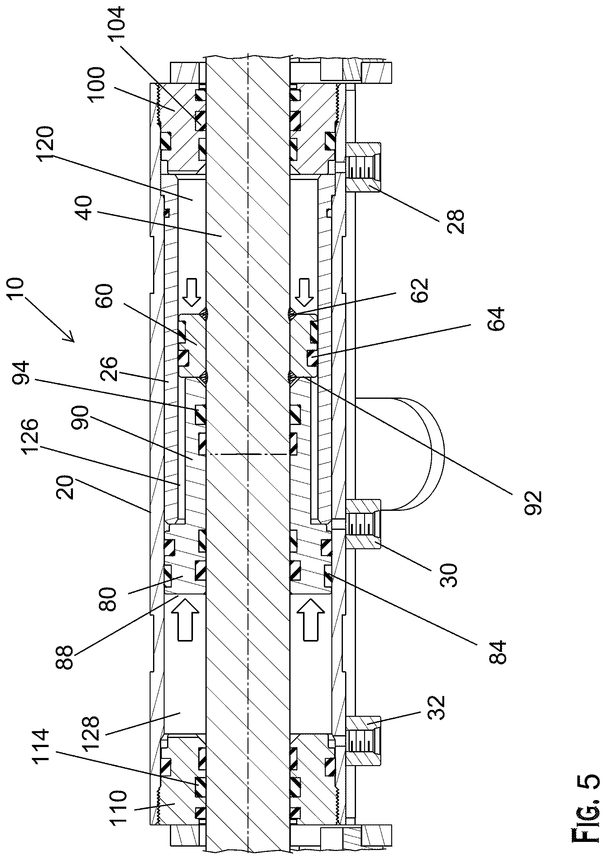 Patent US12552444 Figure 6 – Steering assembly system with self-centering aspect