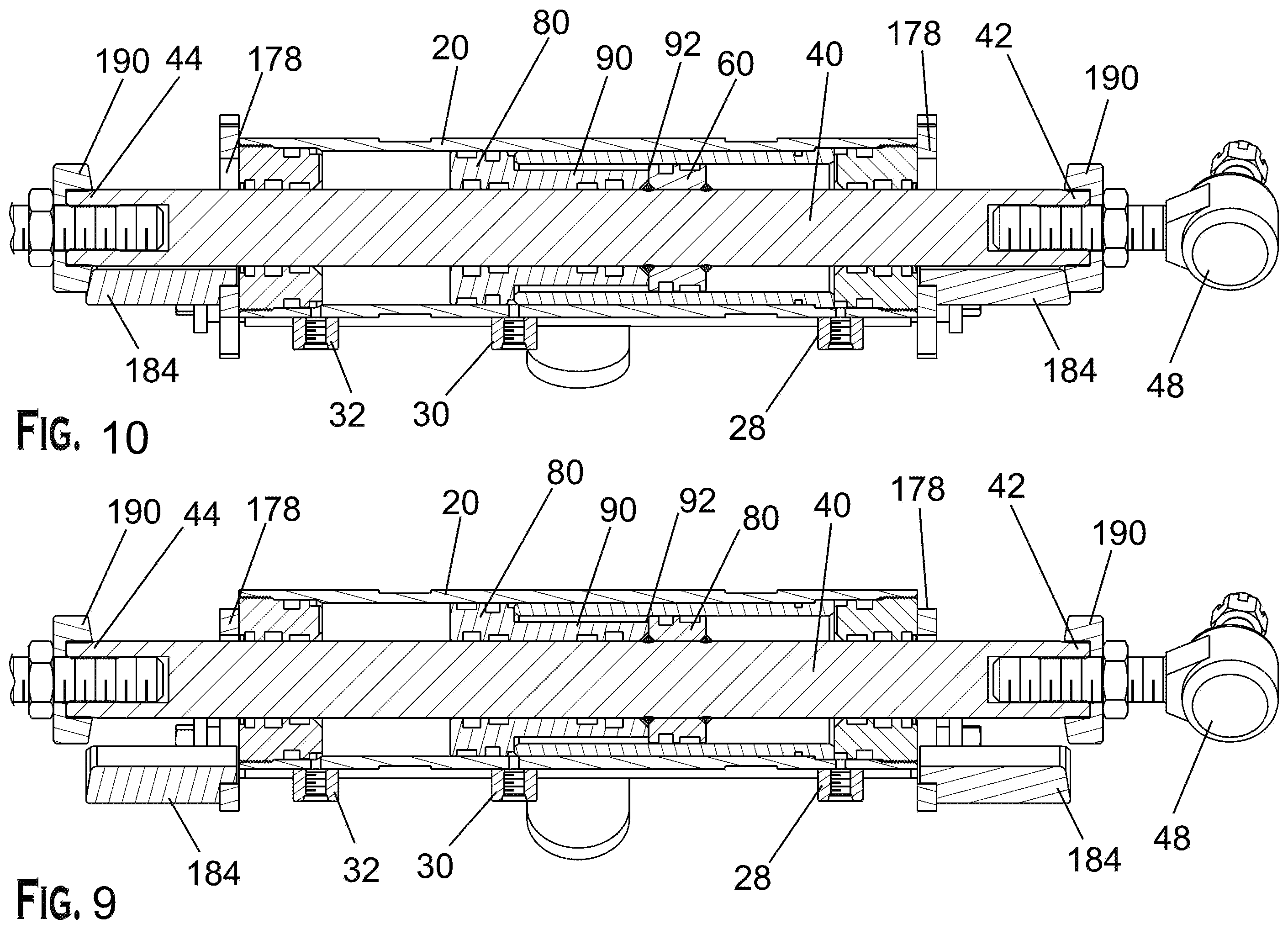 Patent US12552444 Figure 9 – Steering assembly system with self-centering aspect