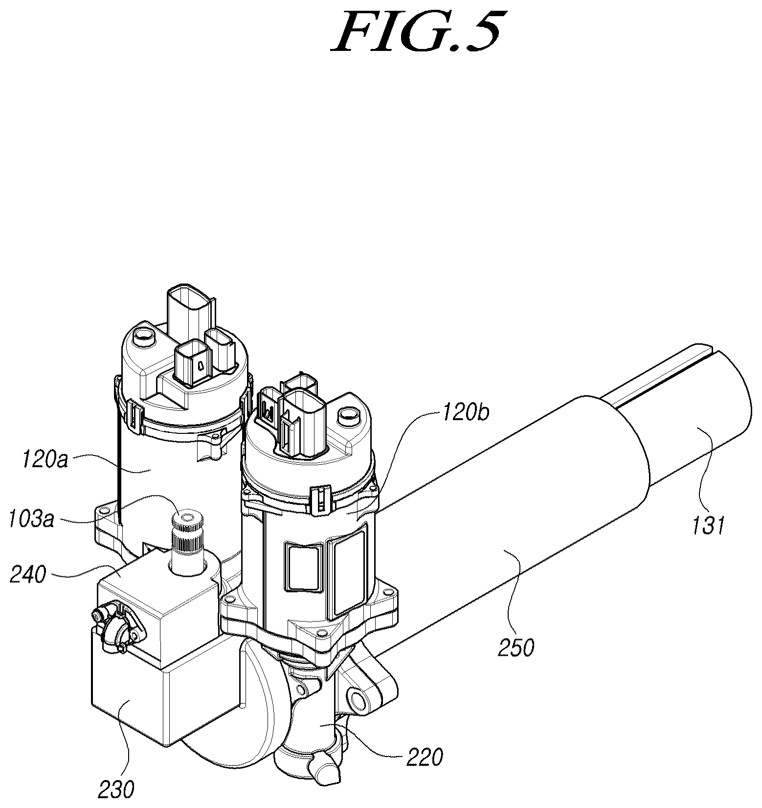 Patent US12552445 Figure 5 – Electric power steering apparatus