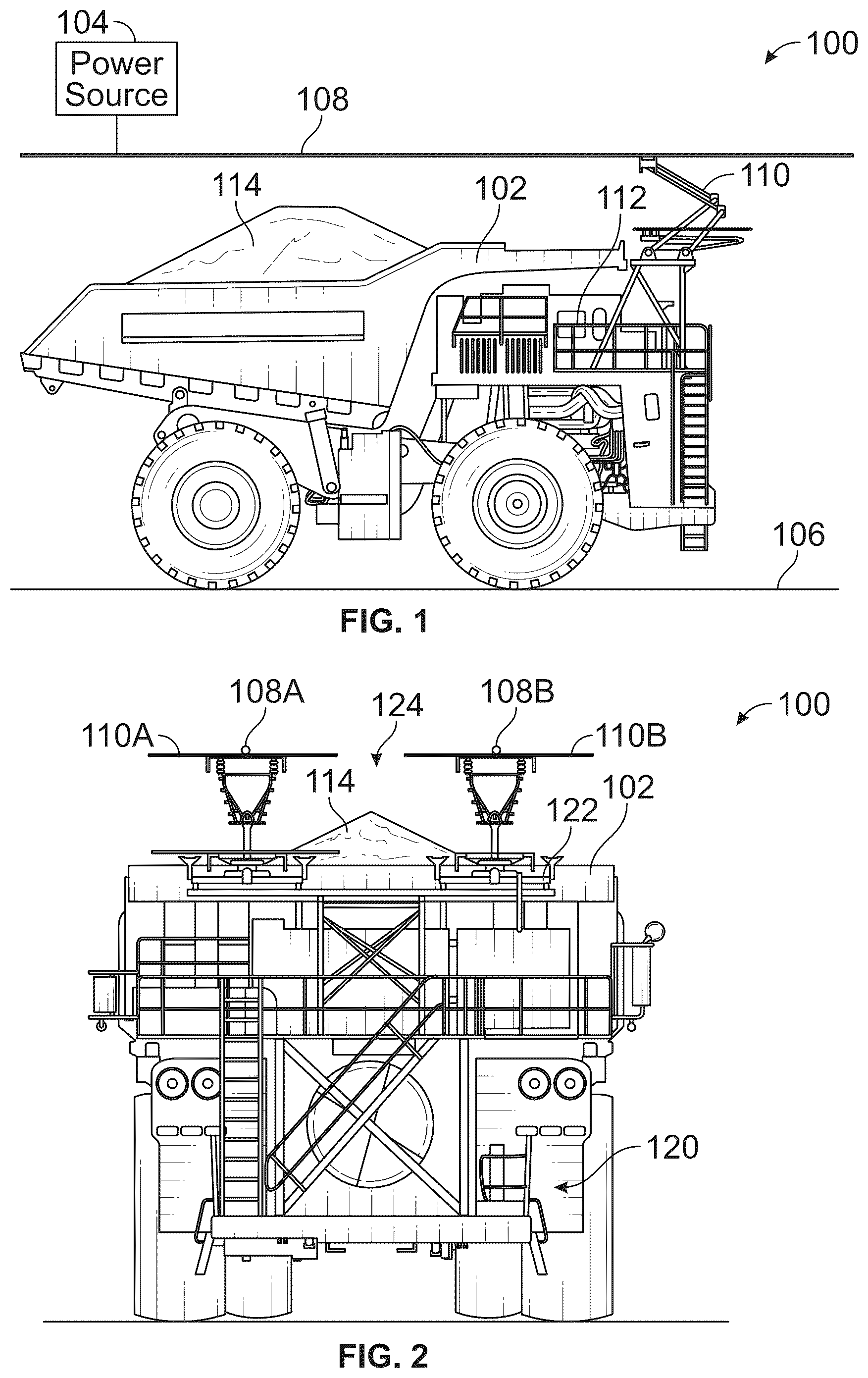 Patent US12552449 — Pantograph-based vehicle guidance system and method — Figure 1