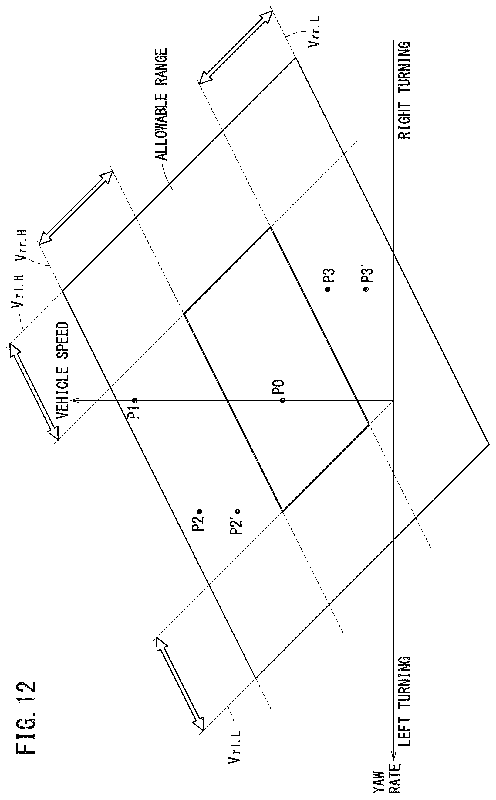 Patent US12552454 Figure 12 – Vehicle control device, vehicle, and vehicle control method