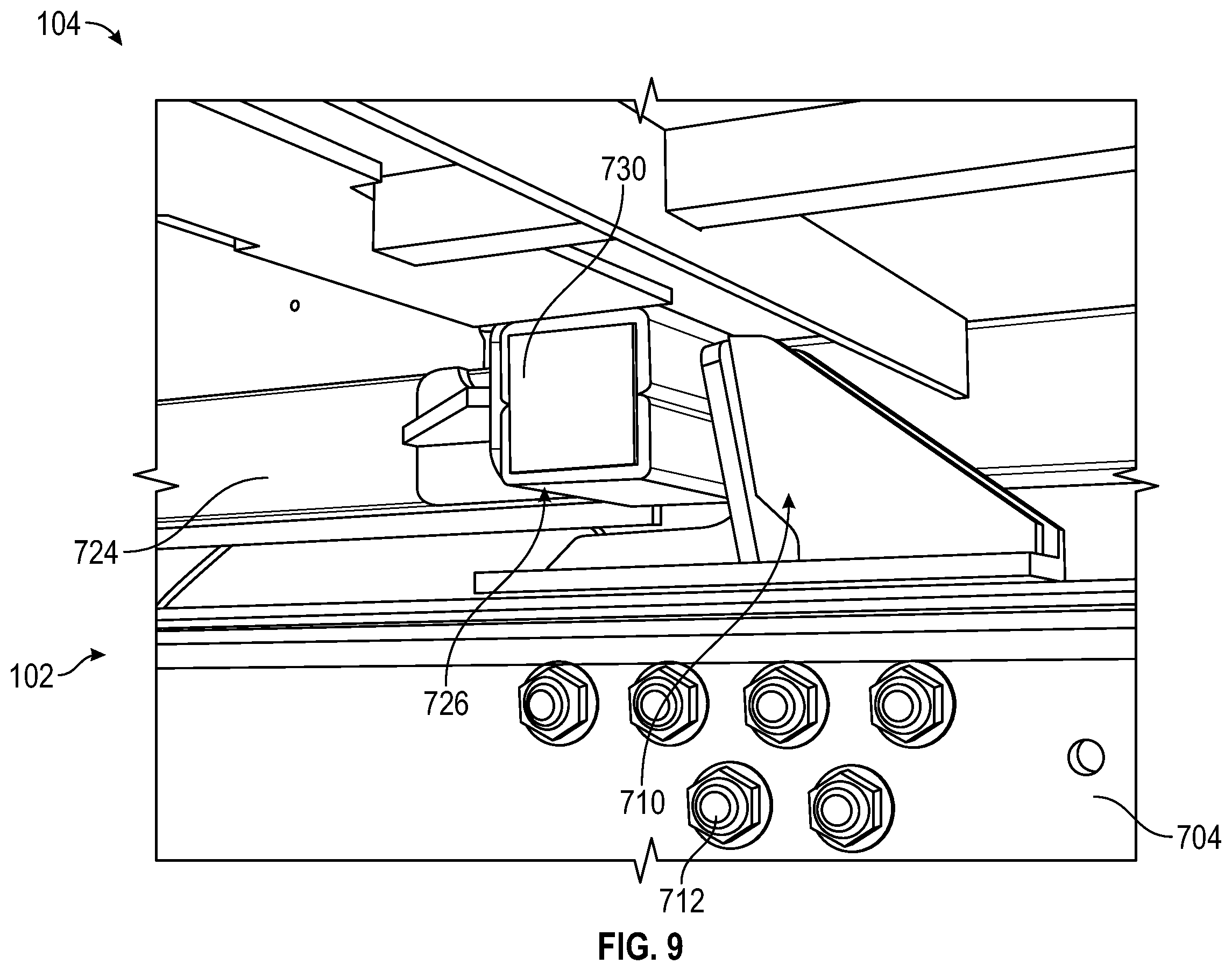 Patent US12552457 Figure 9 – Systems and methods for structural cab integrity