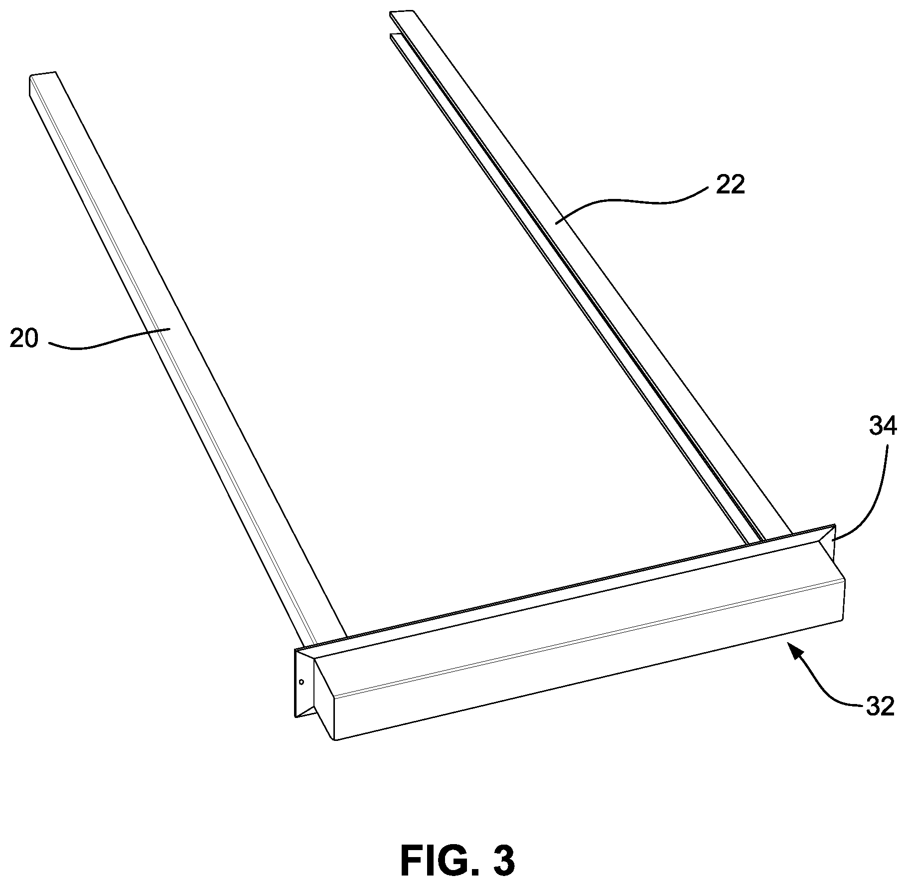 Patent US12552459 Figure 3 – Trailer table storage compartment