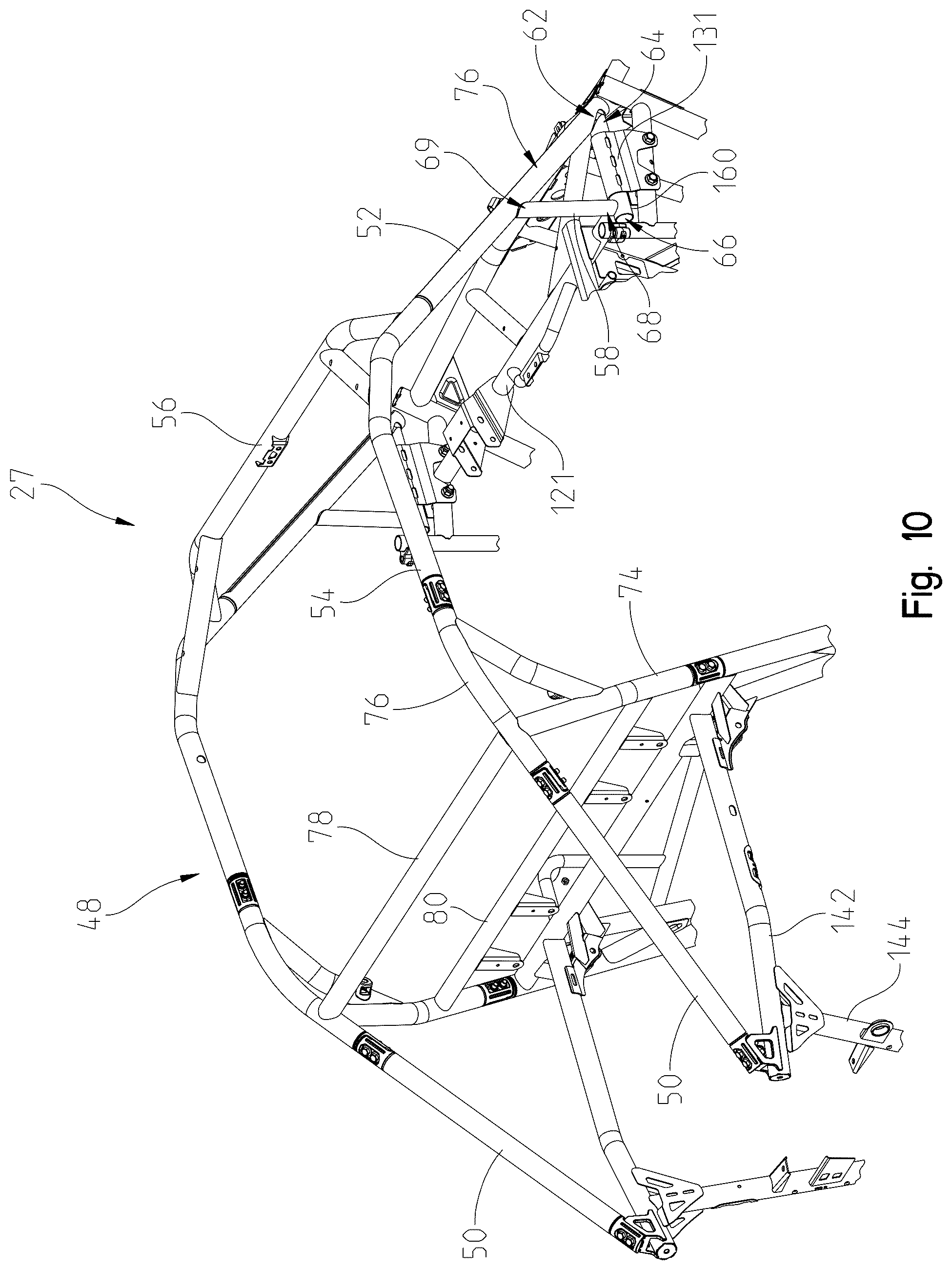 Patent US12552464 Figure 10 – Off-road vehicle