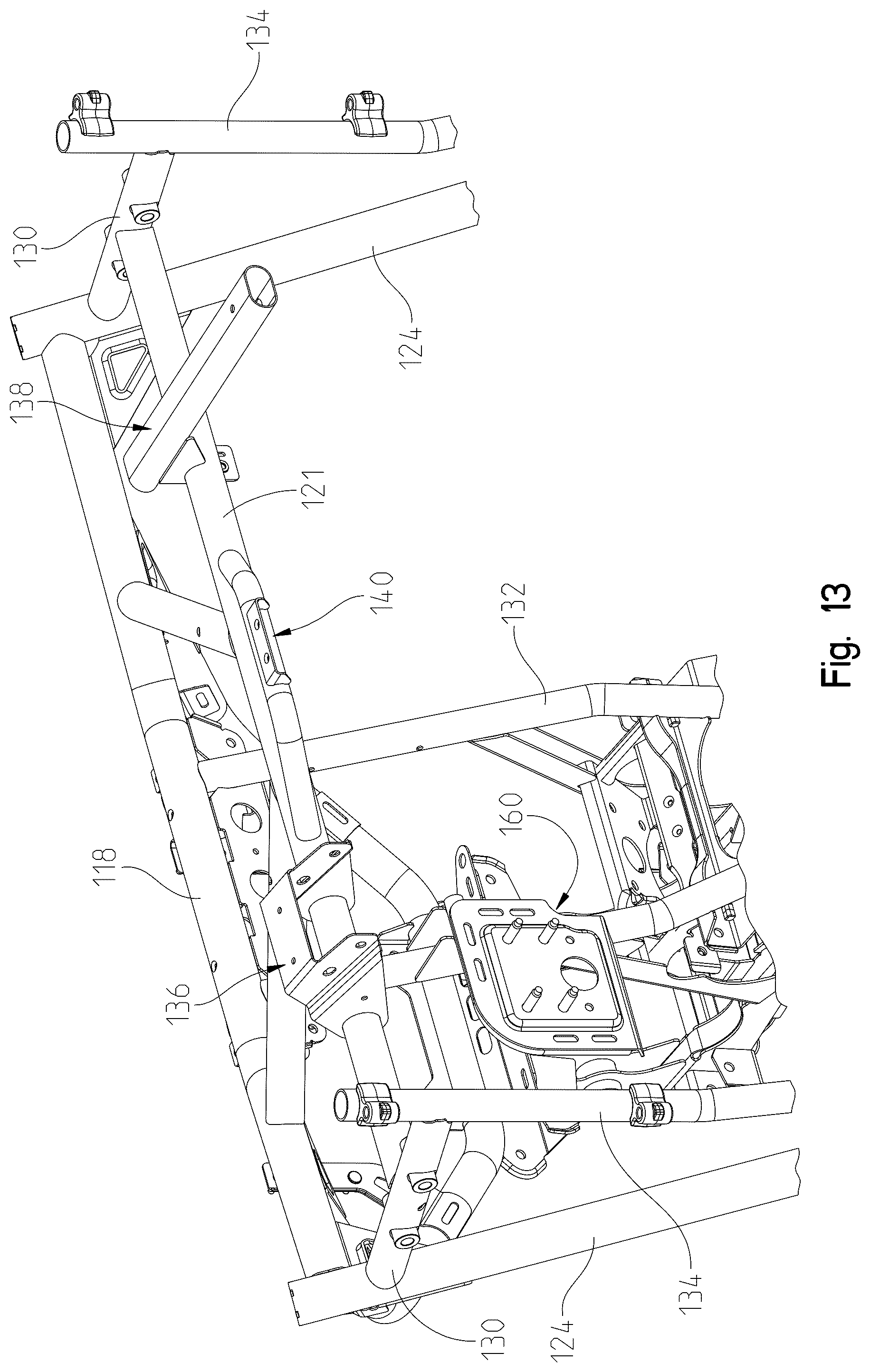 Patent US12552464 Figure 14 – Off-road vehicle