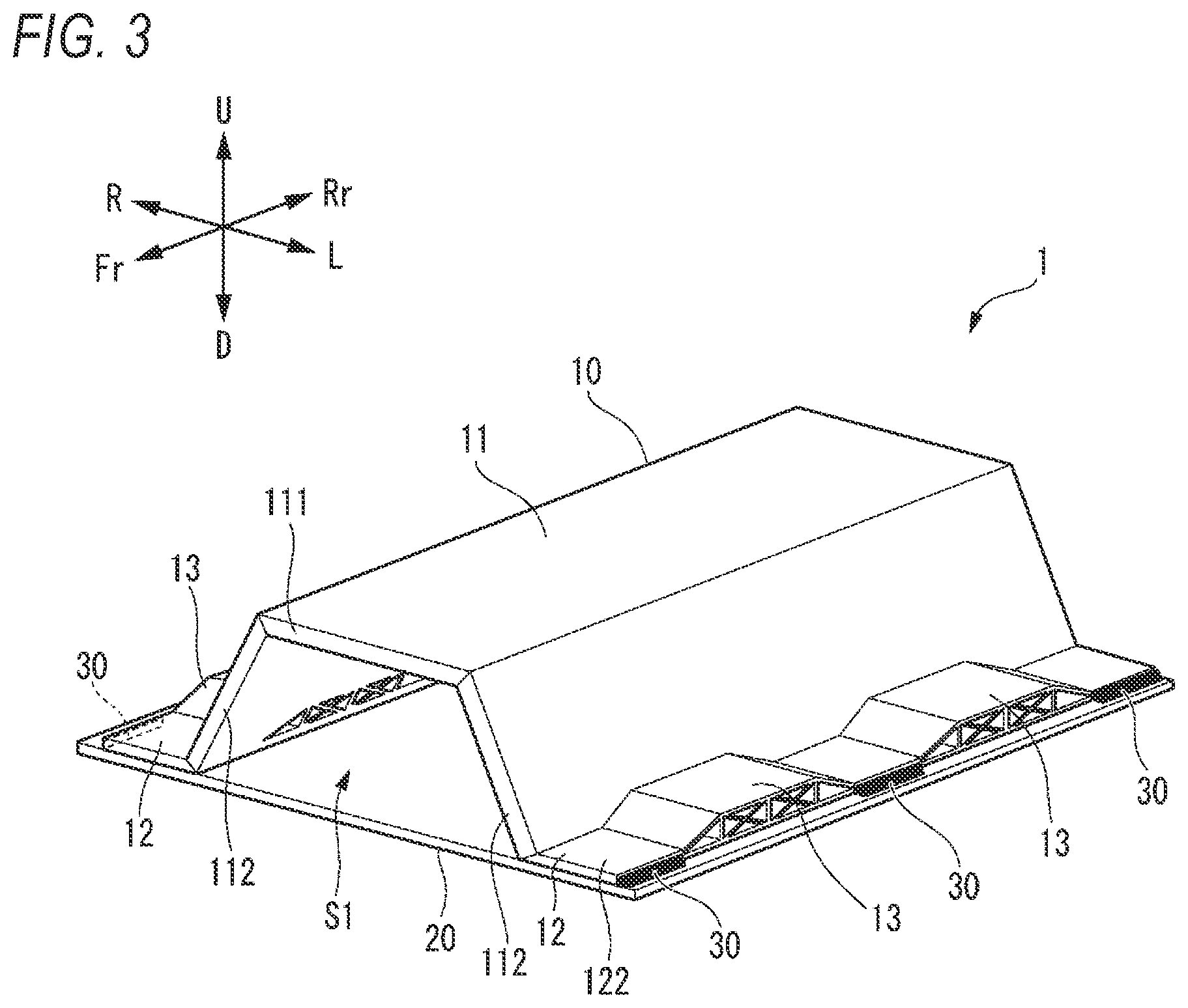 Patent US12552465 Figure 3 – Plate member joint structure and manufacturing method