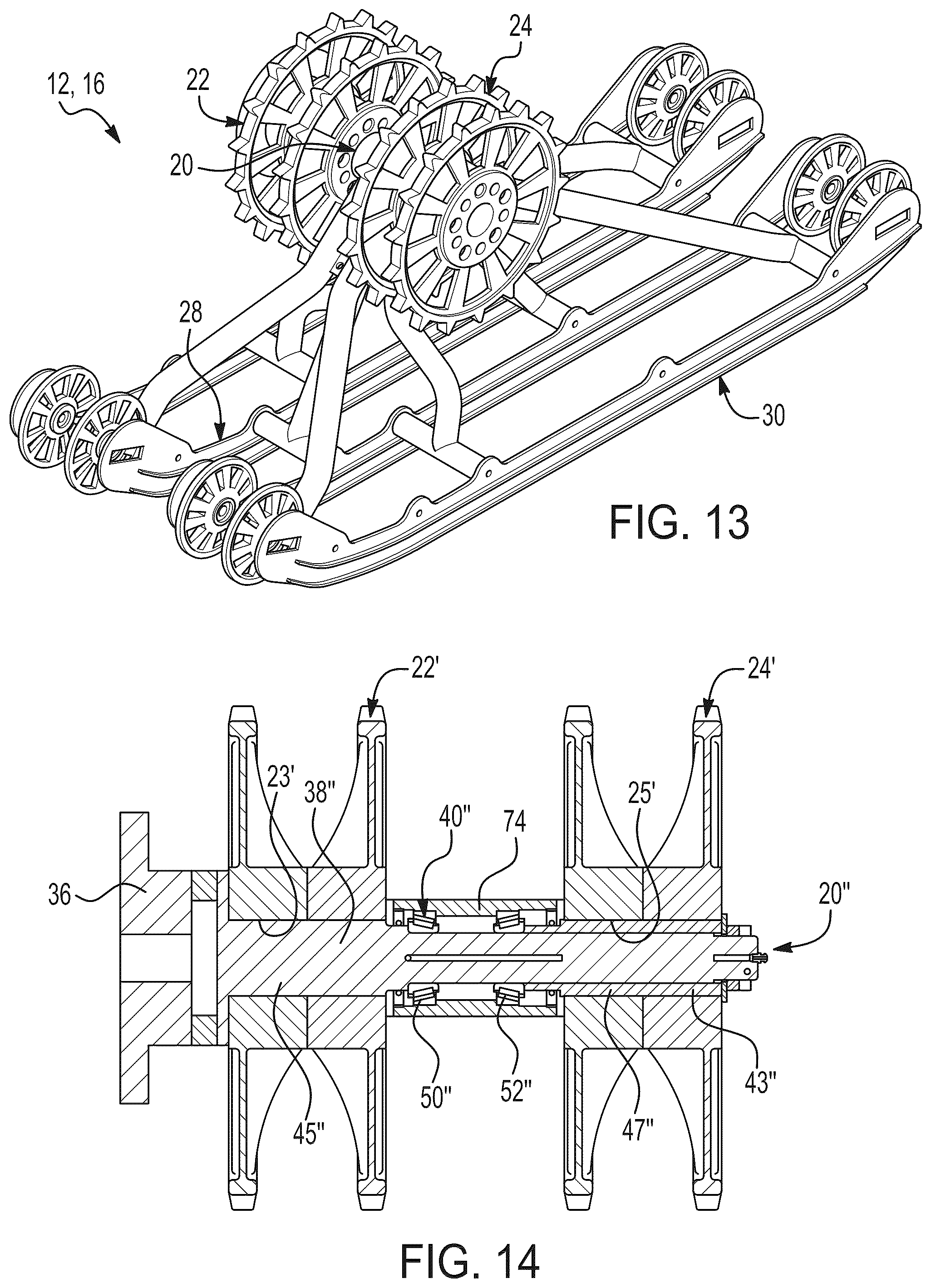 Patent US12552472 Figure 9 – Vehicle track system and assembly for off-road conditions