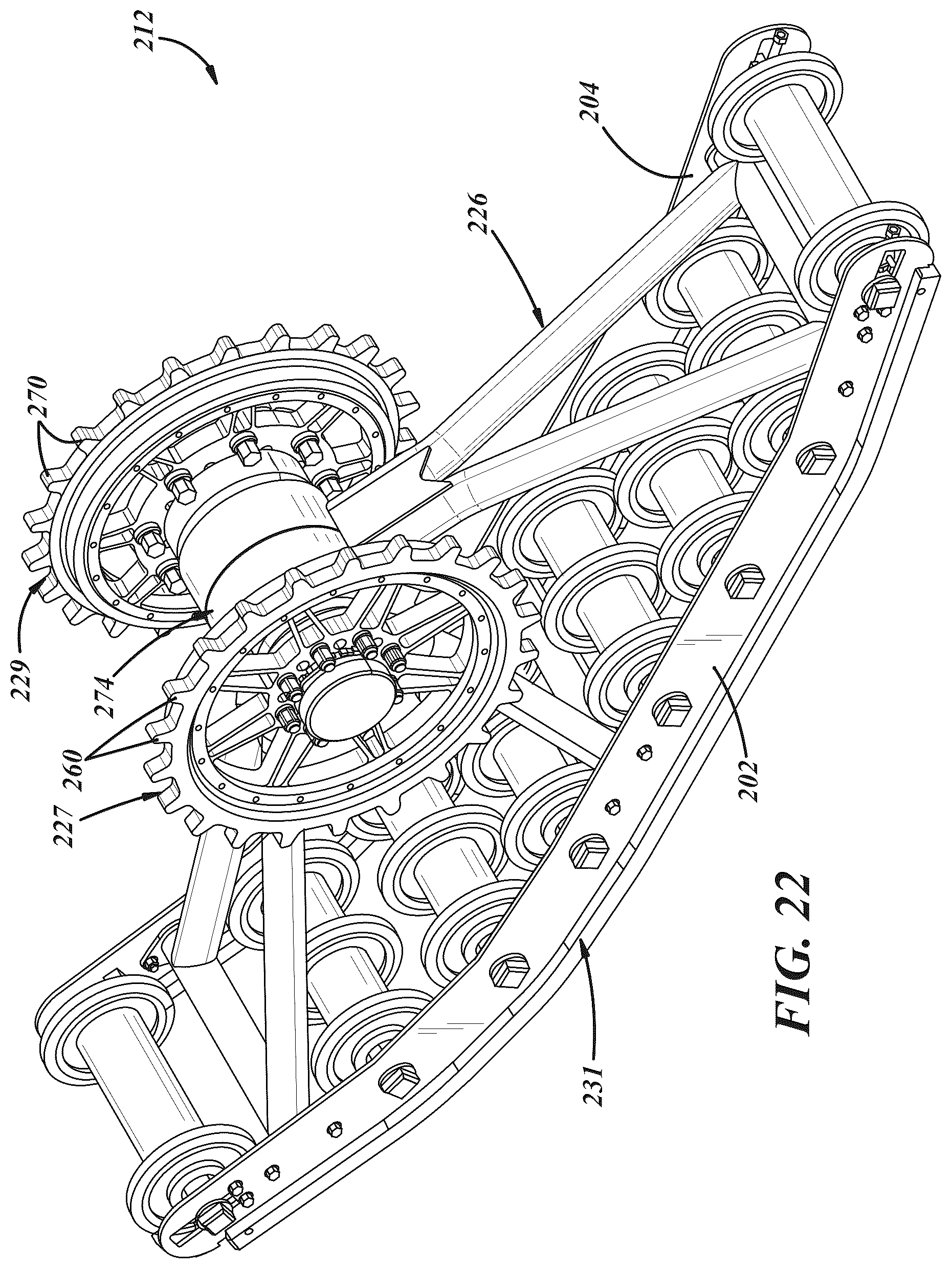 Patent US12552472 Figure 16 – Vehicle track system and assembly for off-road conditions