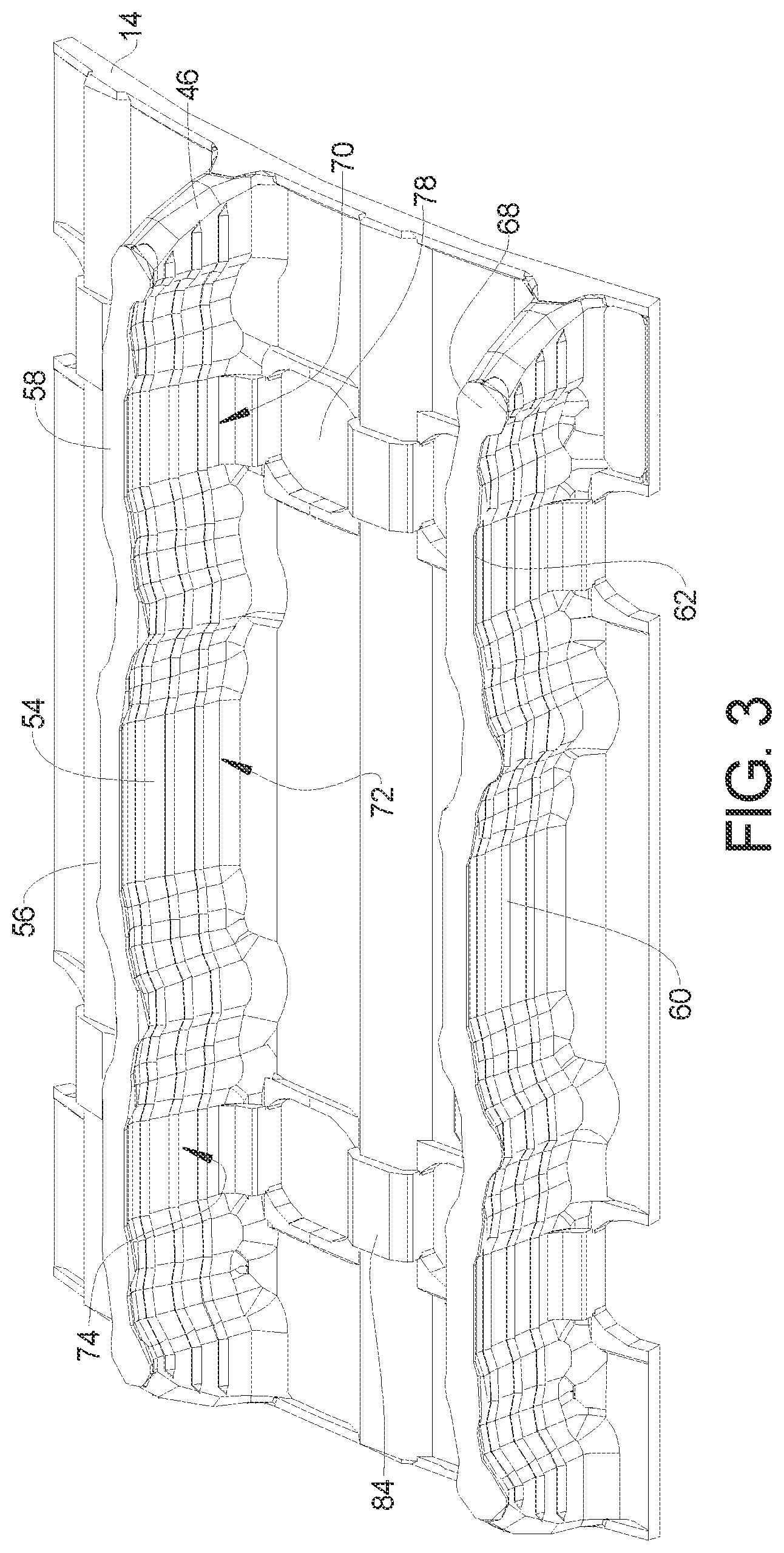 Patent US12552475 Figure 3 – Snow track for a snowmobile