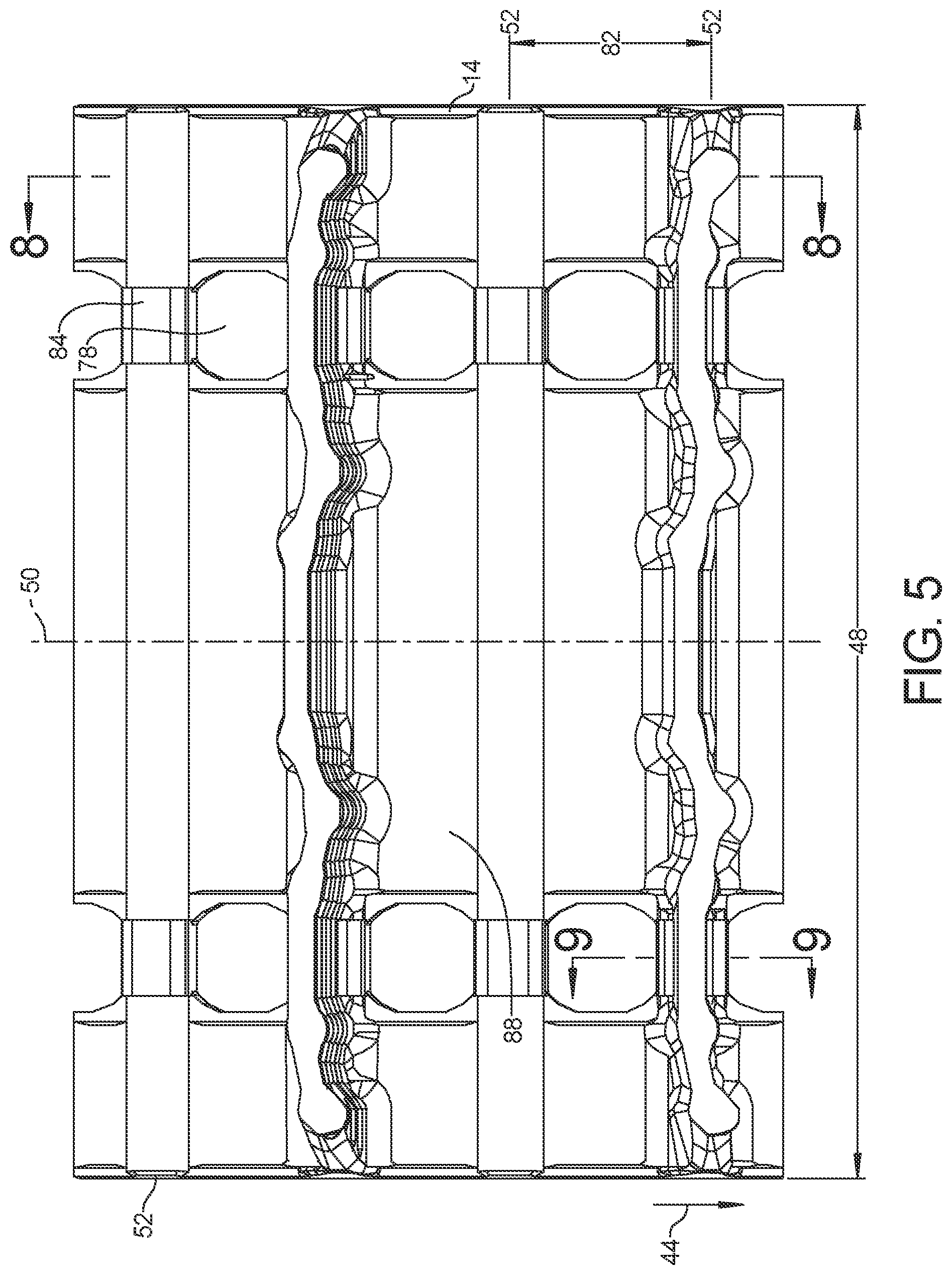 Patent US12552475 Figure 5 – Snow track for a snowmobile