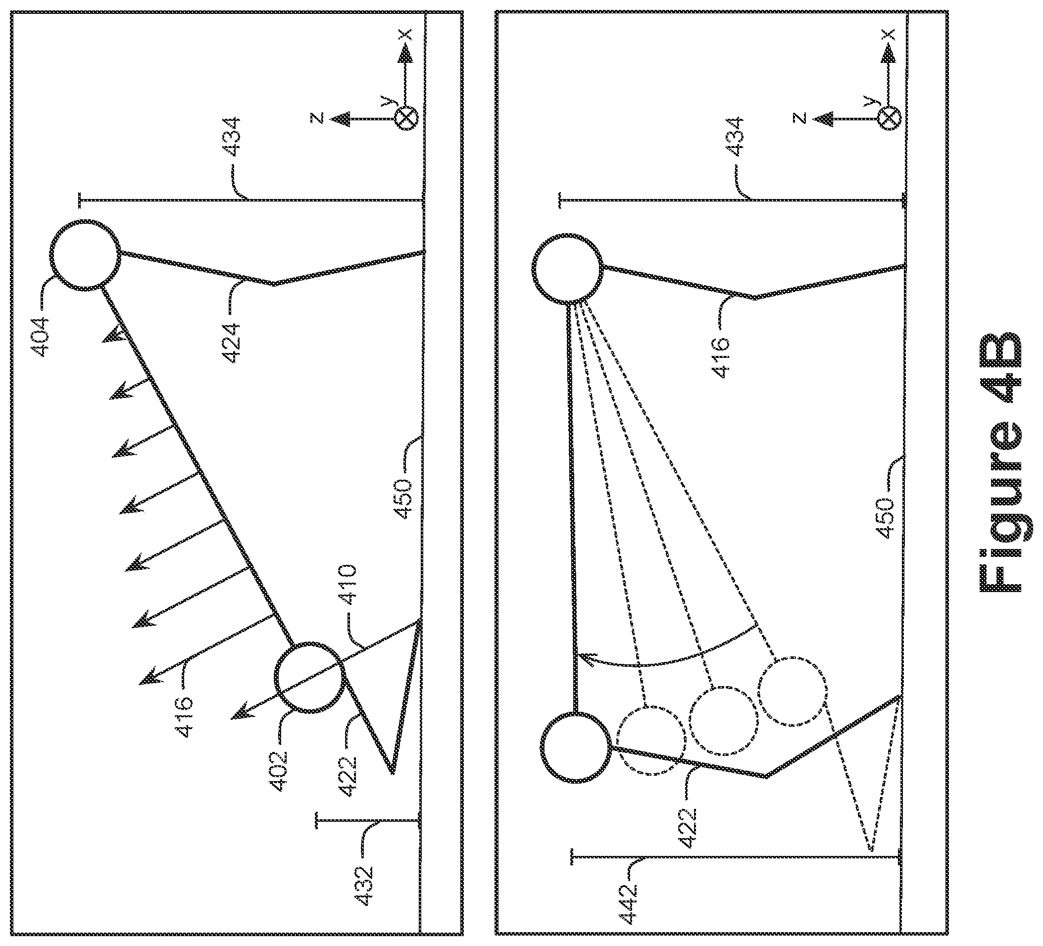 Patent US12552476 Figure 5 – Control of robotic devices with non-constant body pitch