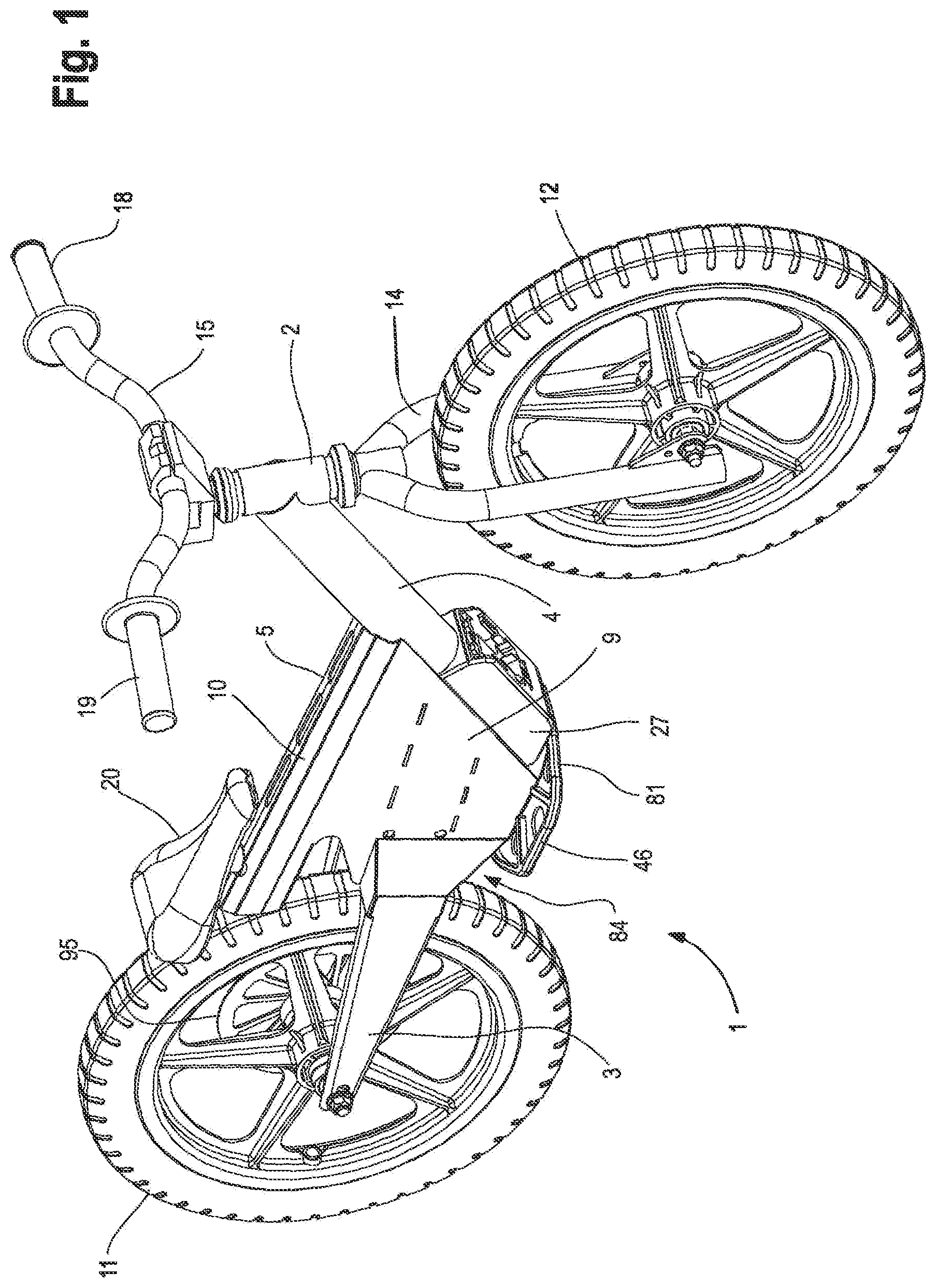 Patent US12552482 Figure 1 – Motorized running cycle
